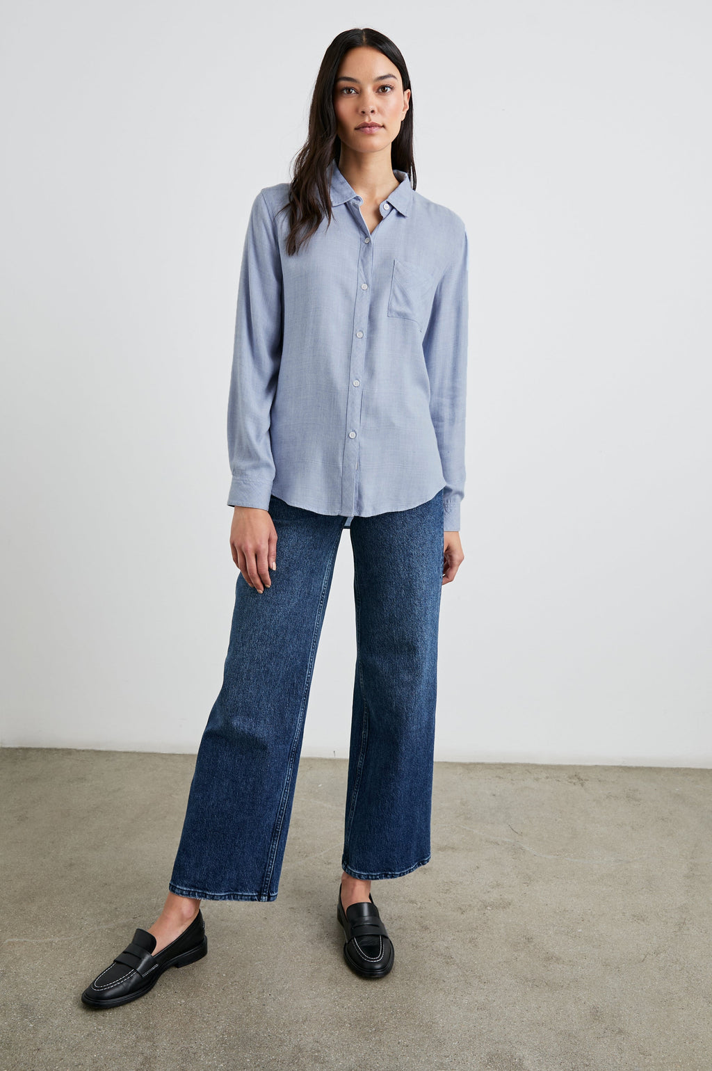Hunter Shirt - Chambray Heather