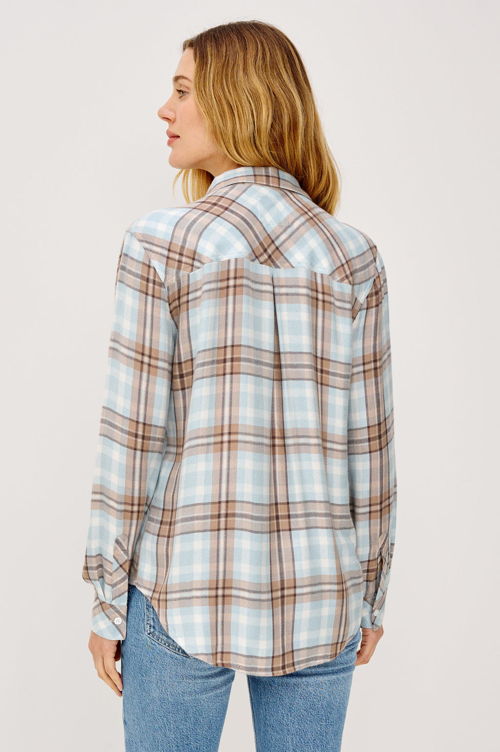 Hunter Shirt - Chambray Ivory Dune