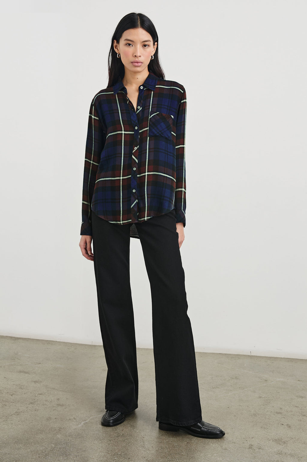 Hunter Shirt - Chestnut Birch Navy