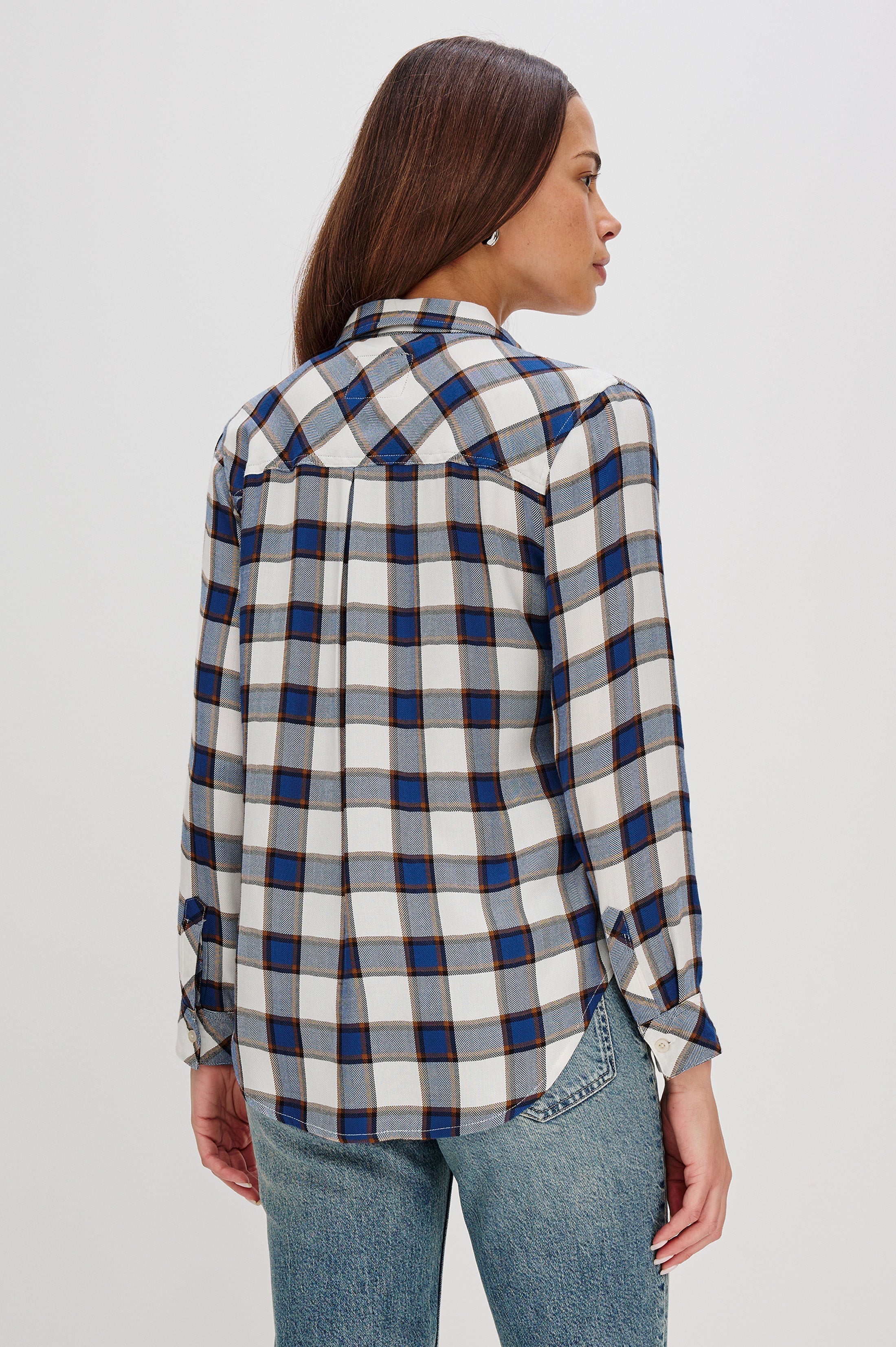 Hunter Shirt - Golden Cobalt