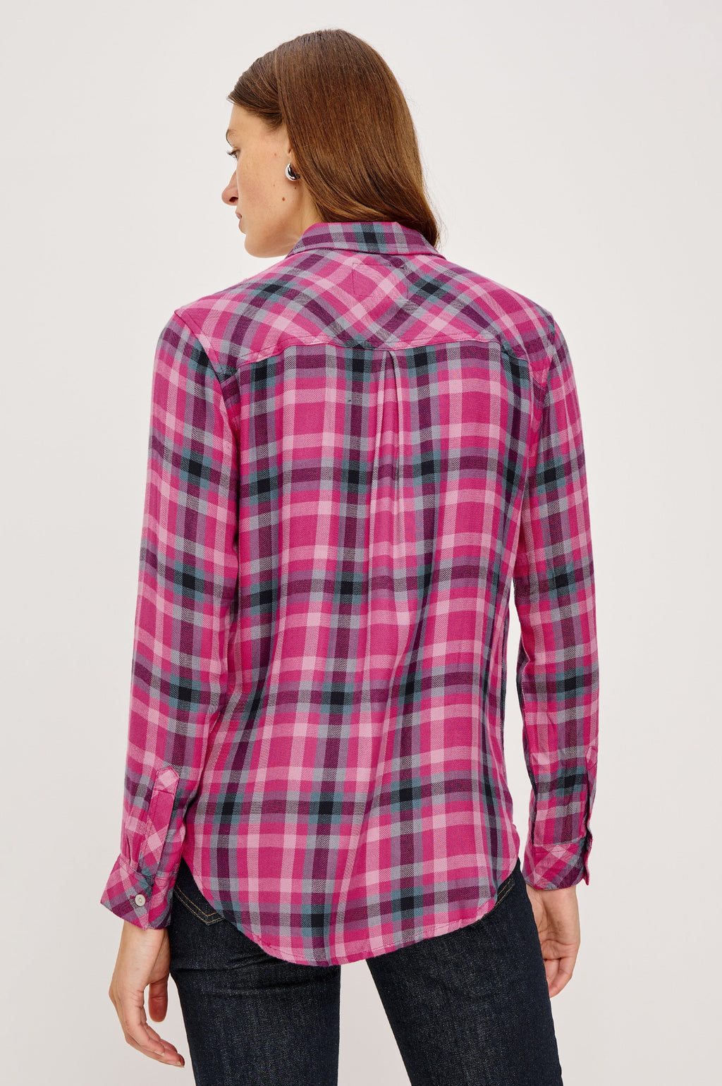Hunter Shirt - Magenta Stone Blue