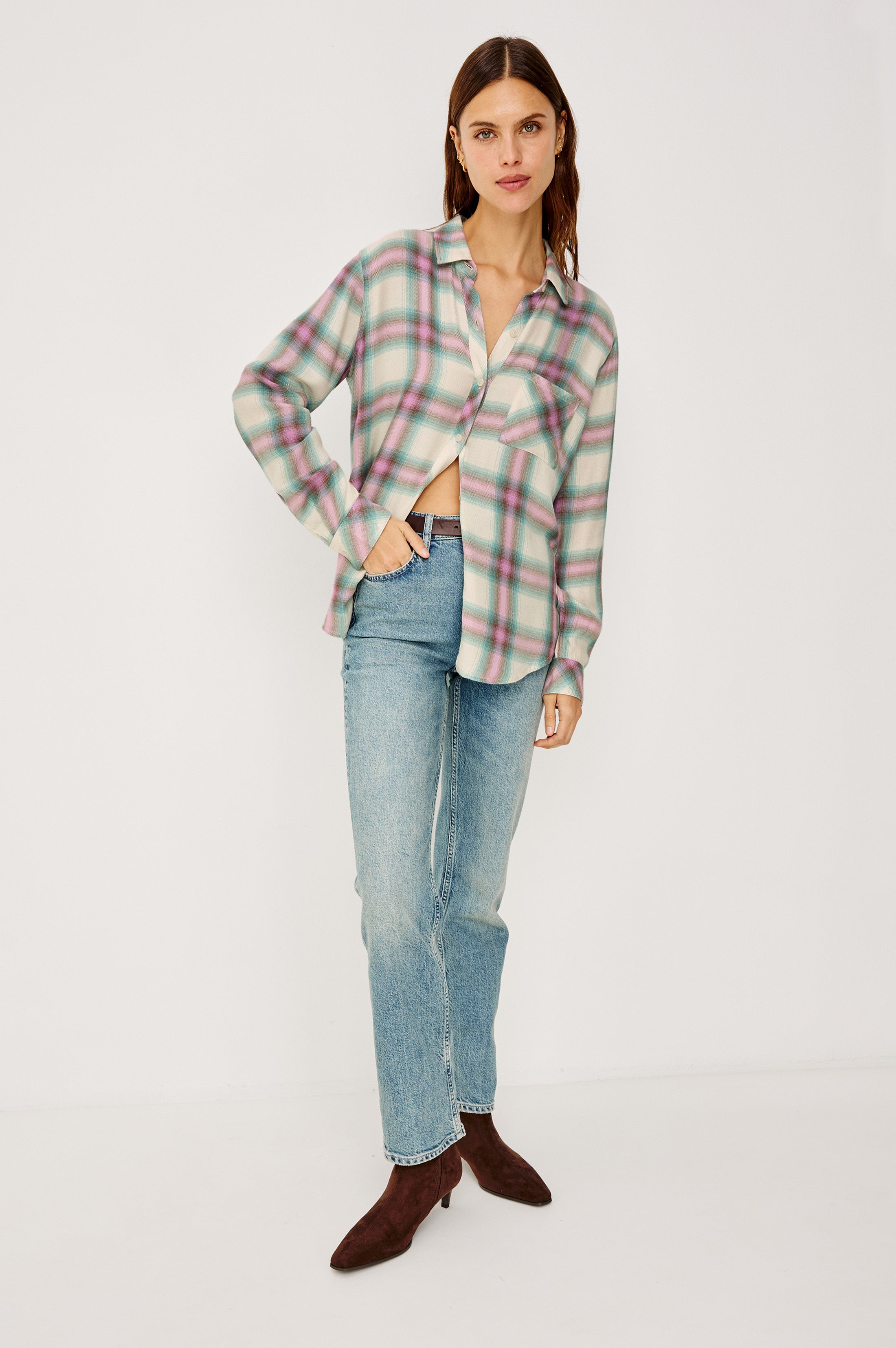 Hunter Shirt - Periwinkle Blue