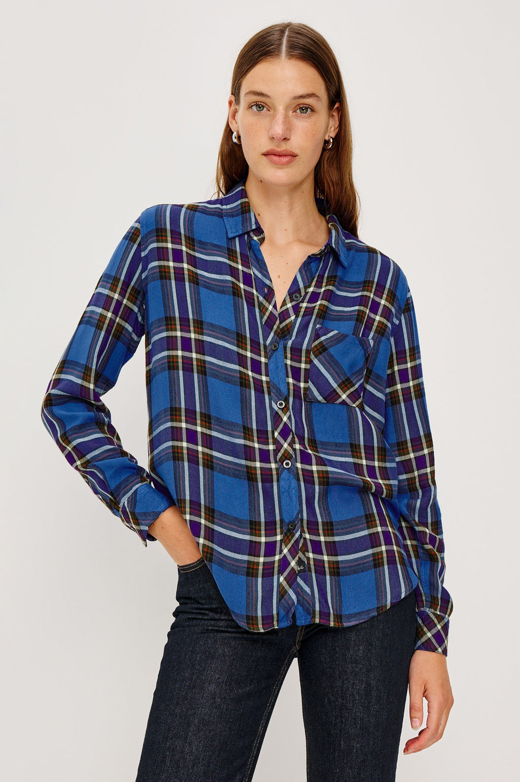 Hunter Shirt - Sapphire Indigo