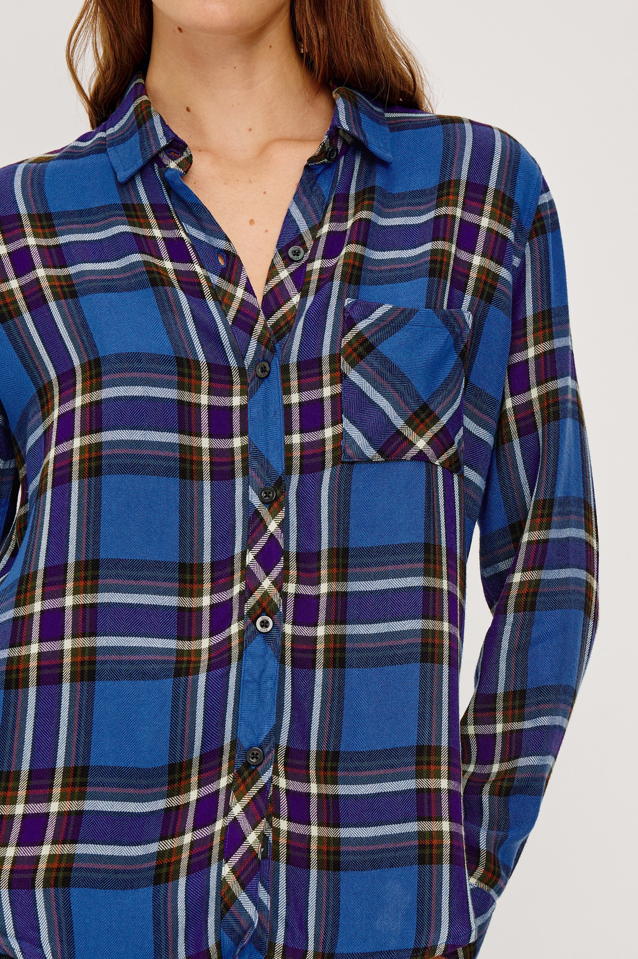 Hunter Shirt - Sapphire Indigo