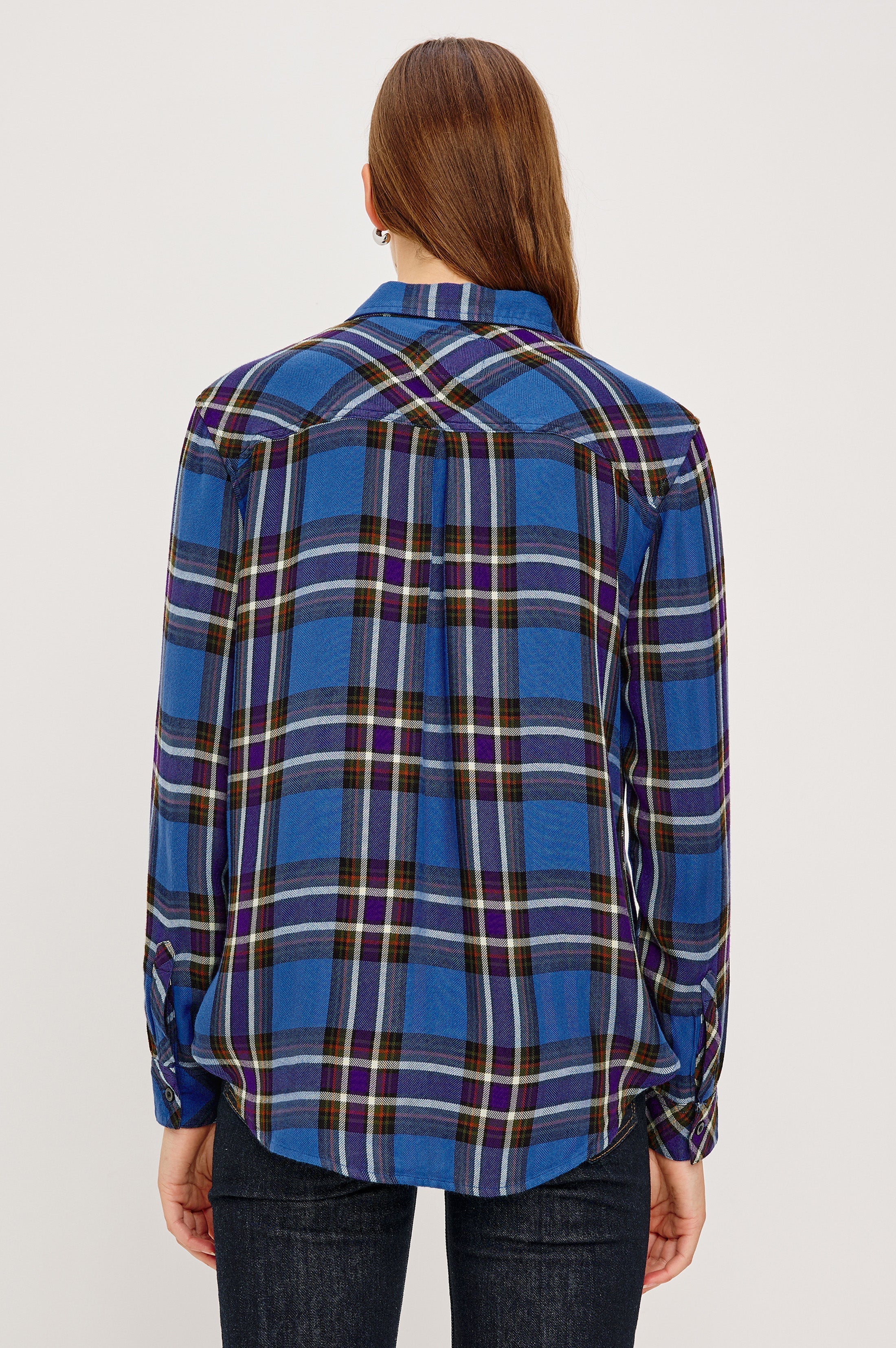 Hunter Shirt - Sapphire Indigo
