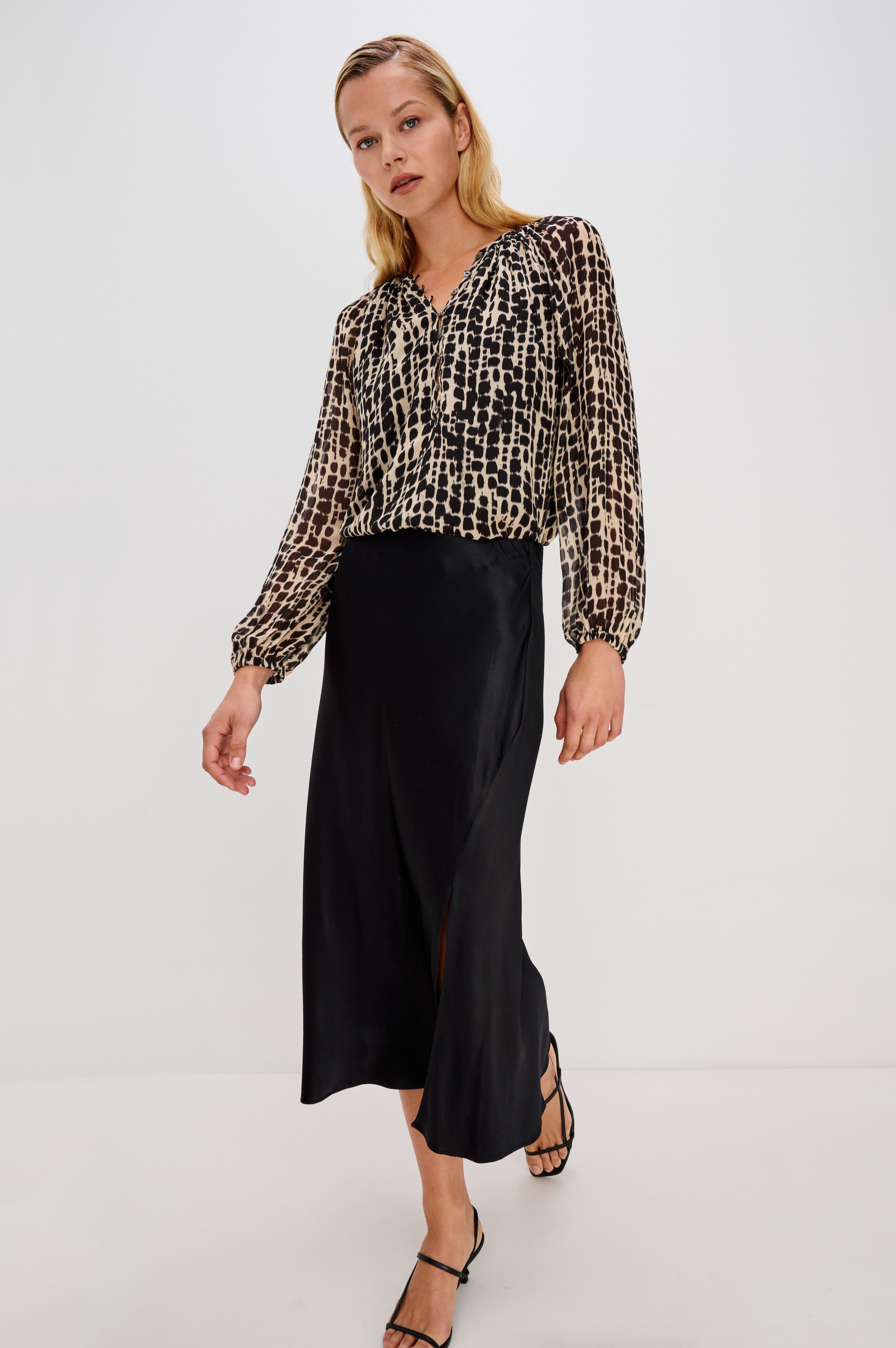 Indi Top - Spotted Shibori