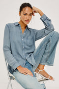 Ingrid Shirt - Med Vintage  Cloud Wash