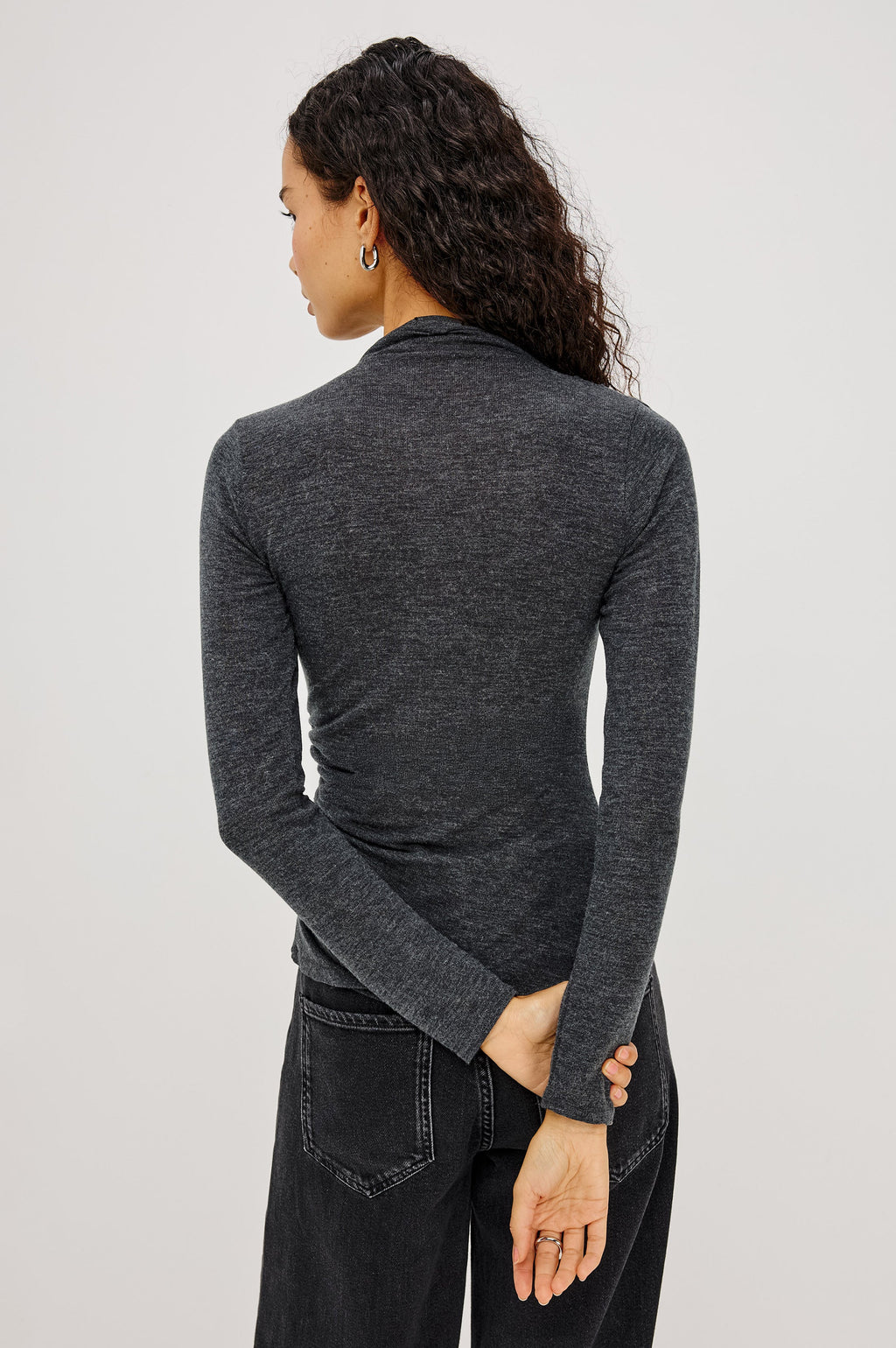 Joelle Top - Charcoal
