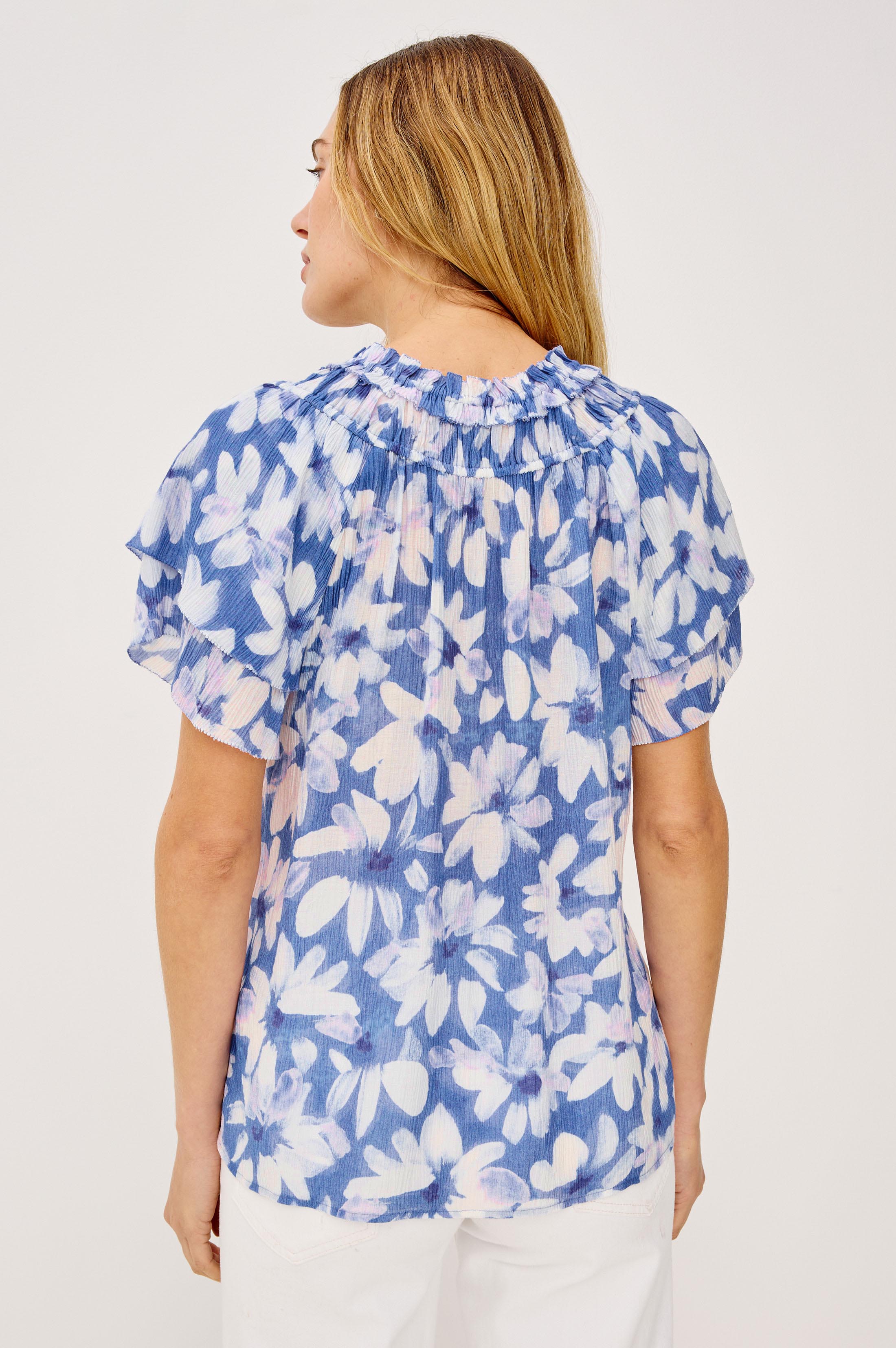 Kamila Top - Blue Amaranth