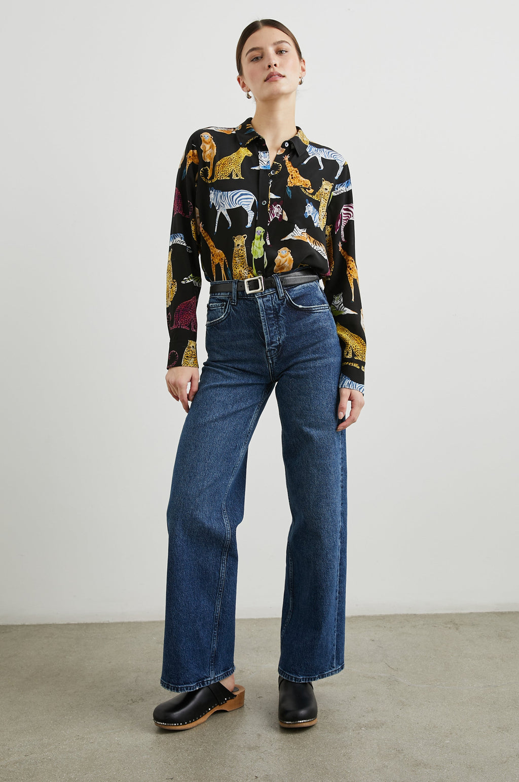 Kate Shirt - Illustrated Animals