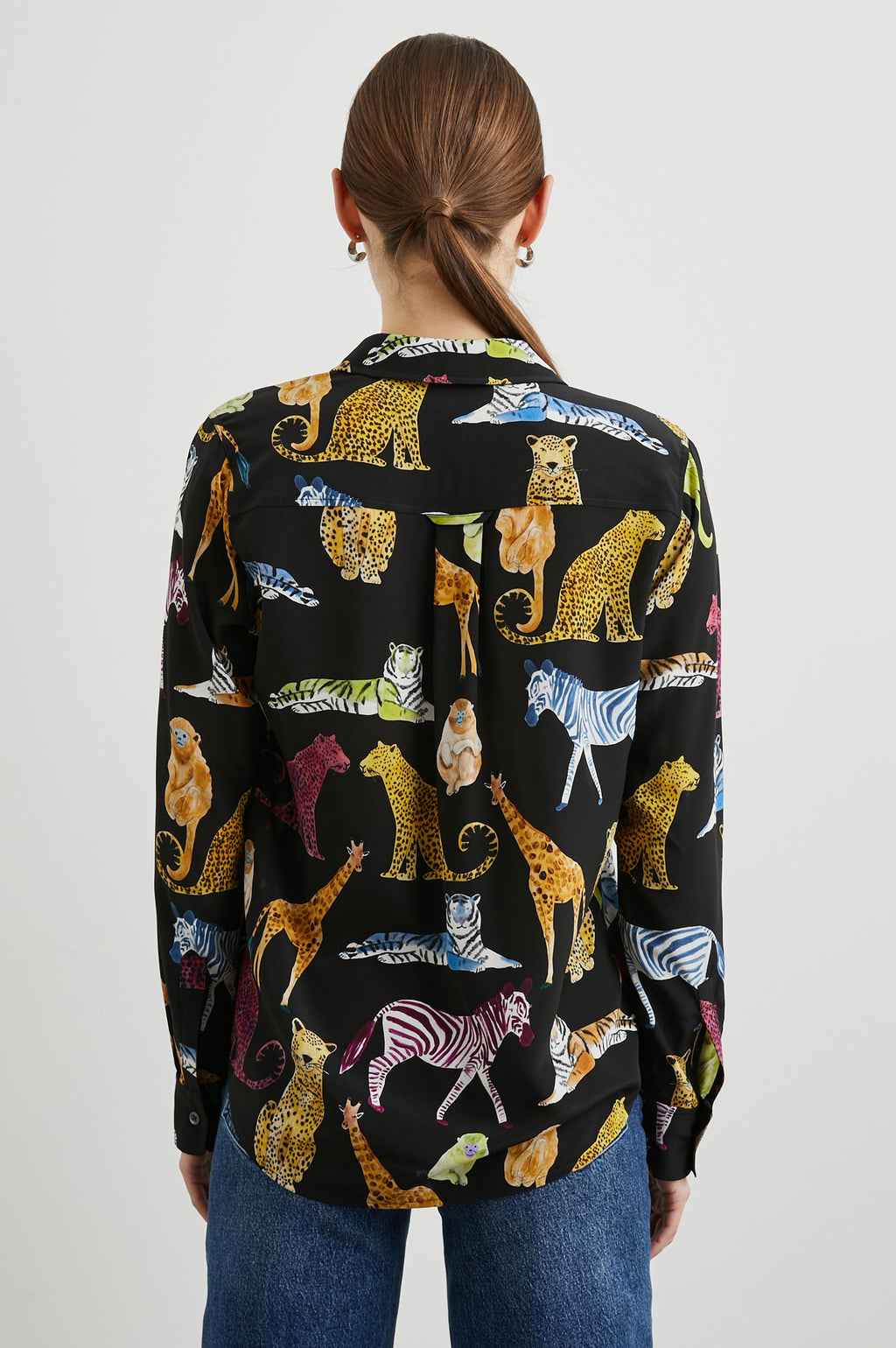 Kate Shirt - Illustrated Animals