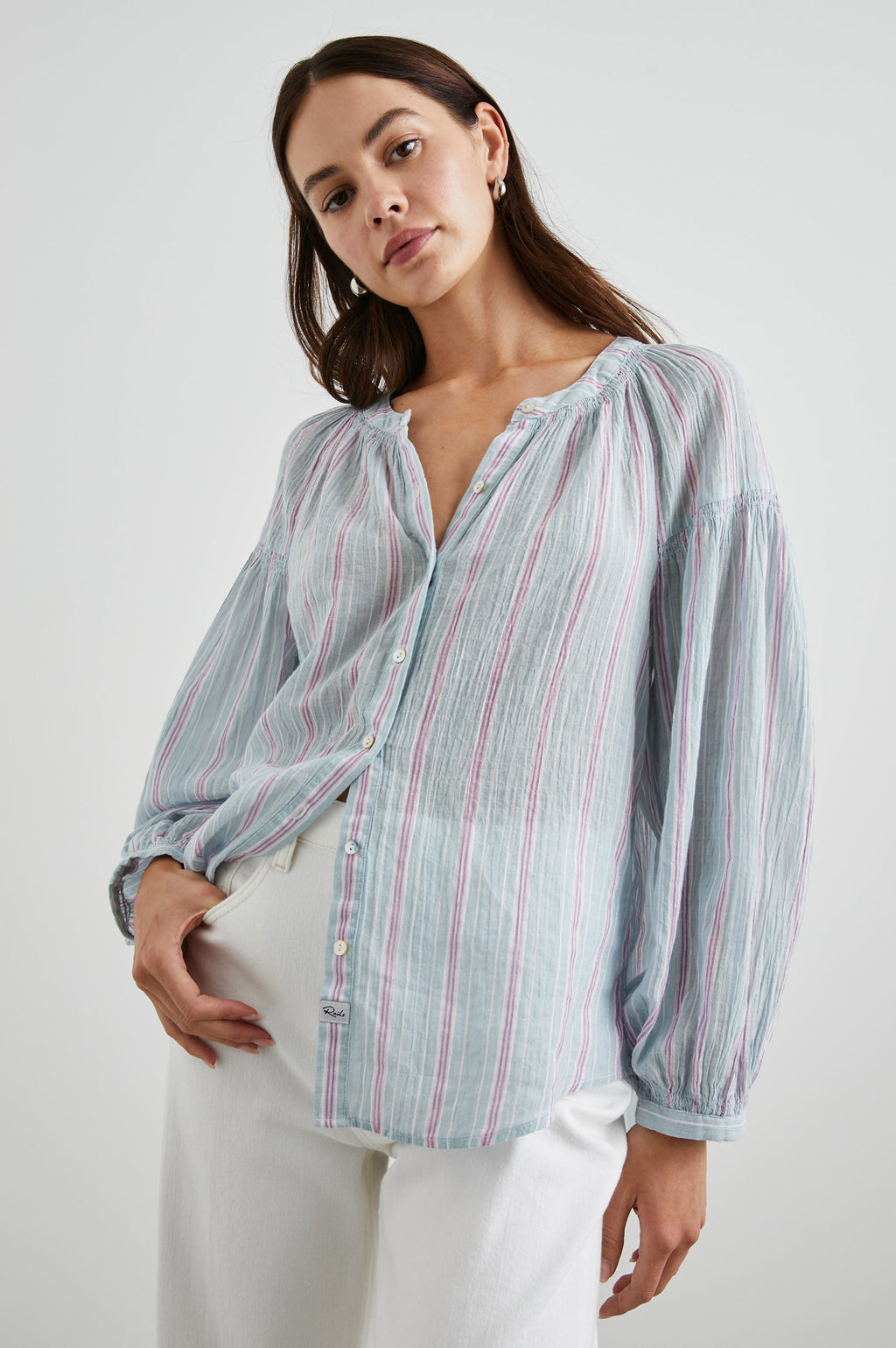 Kenlie Shirt - Placid Stripe