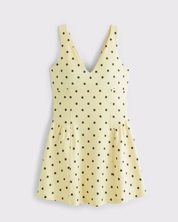 YPB sculptLUX V-Neck Mini Dress