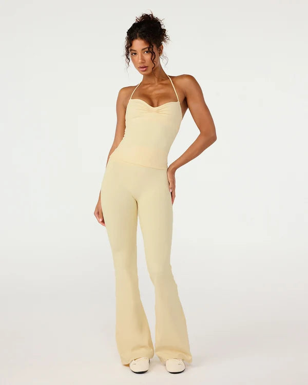 Form Invisible Scrunch Flare Fold Over Leggings