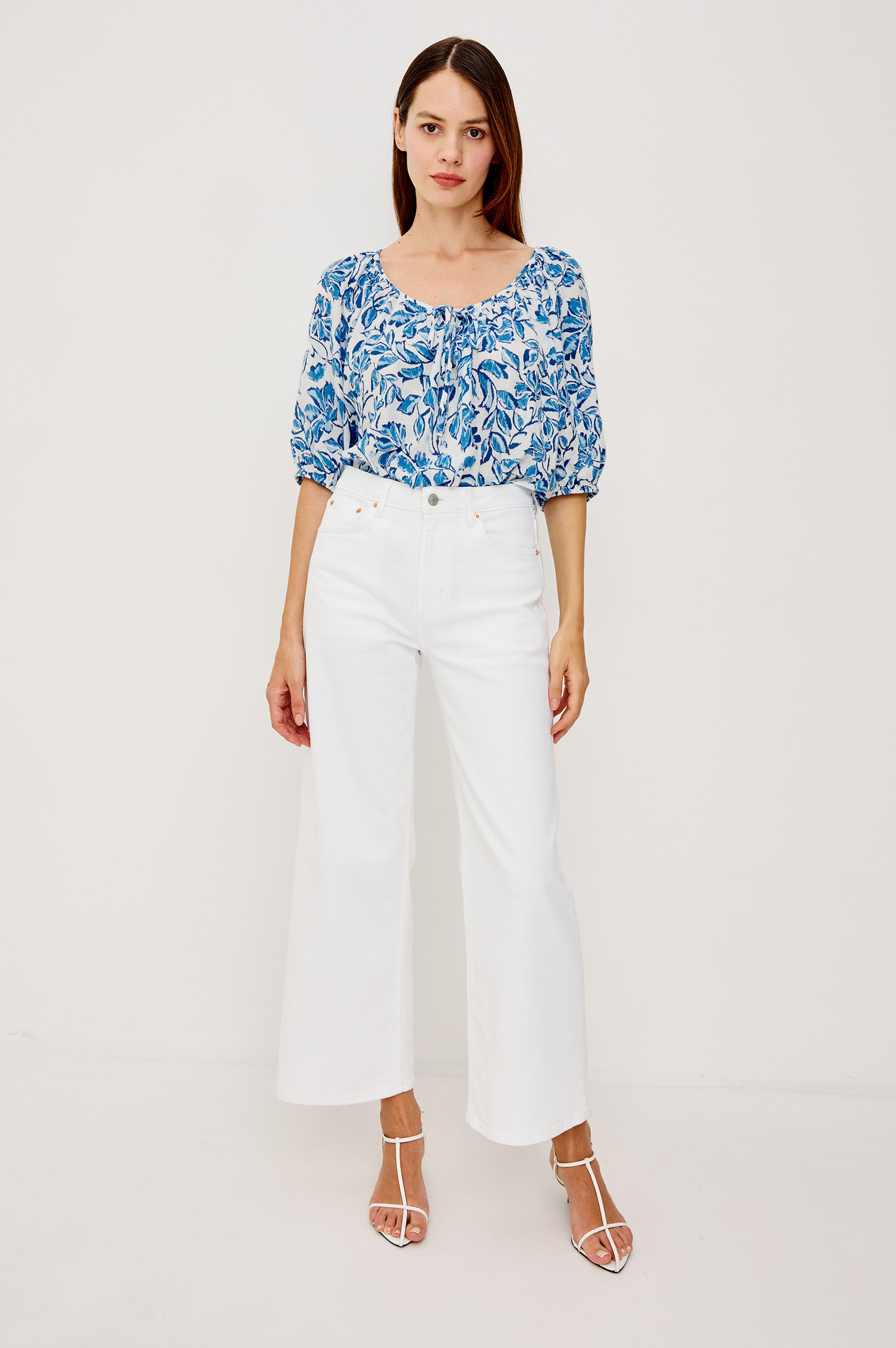 Kirstie Top - Azure Jasmine