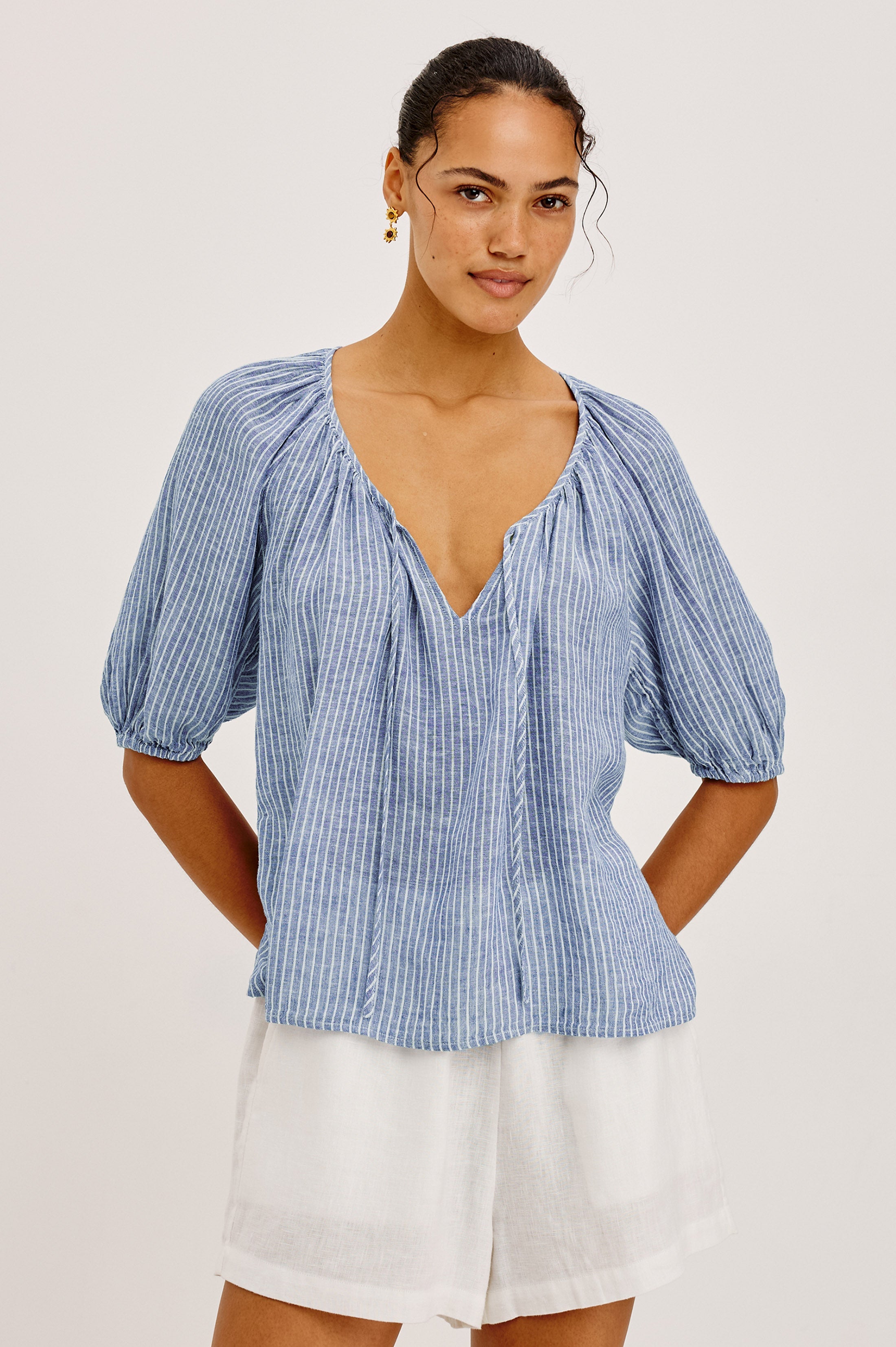 Kirstie Top - Barletta Stripe