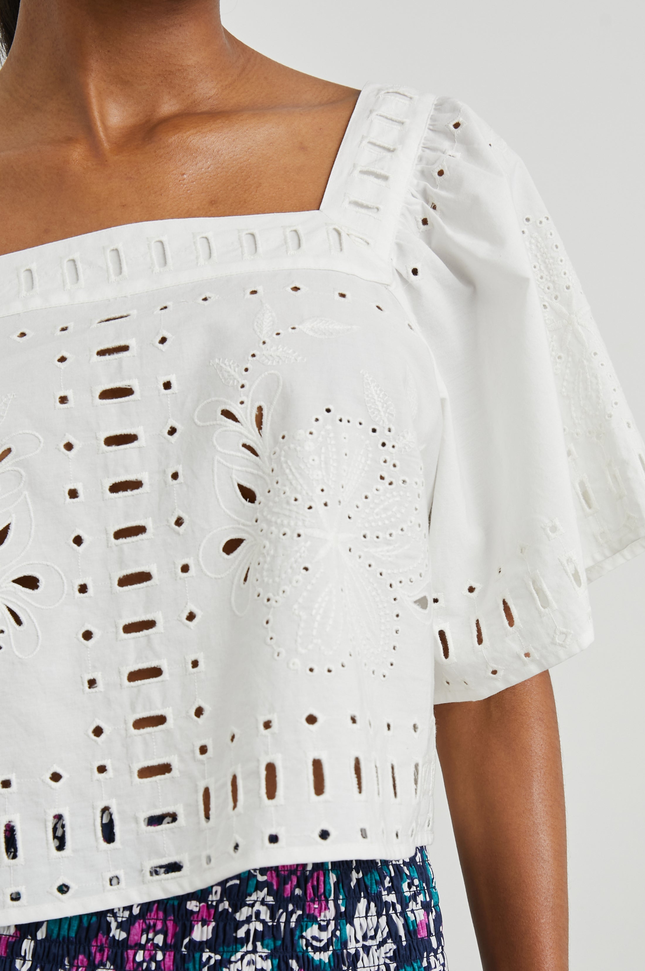 Laine Top - White