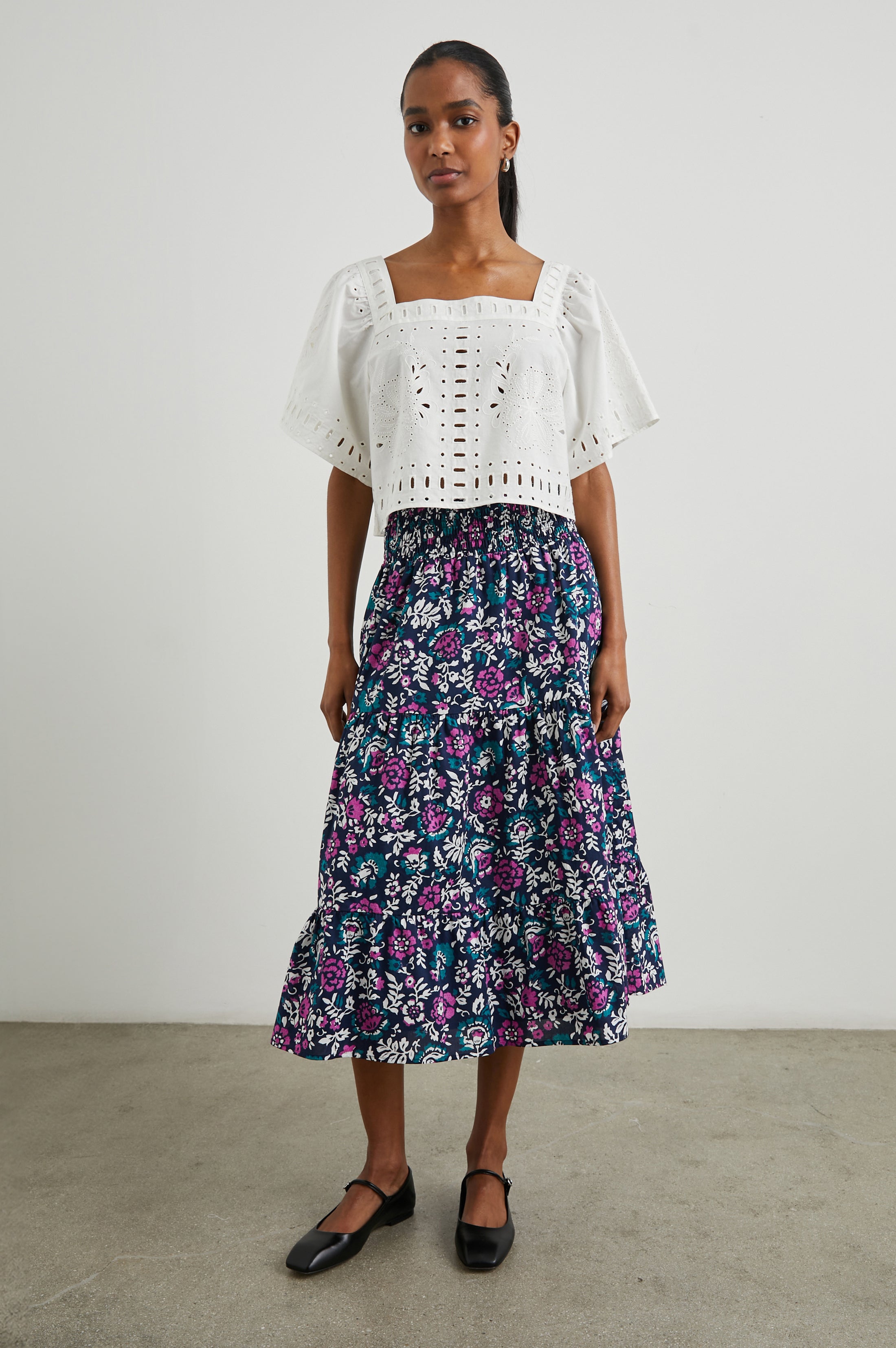 Laine Top - White