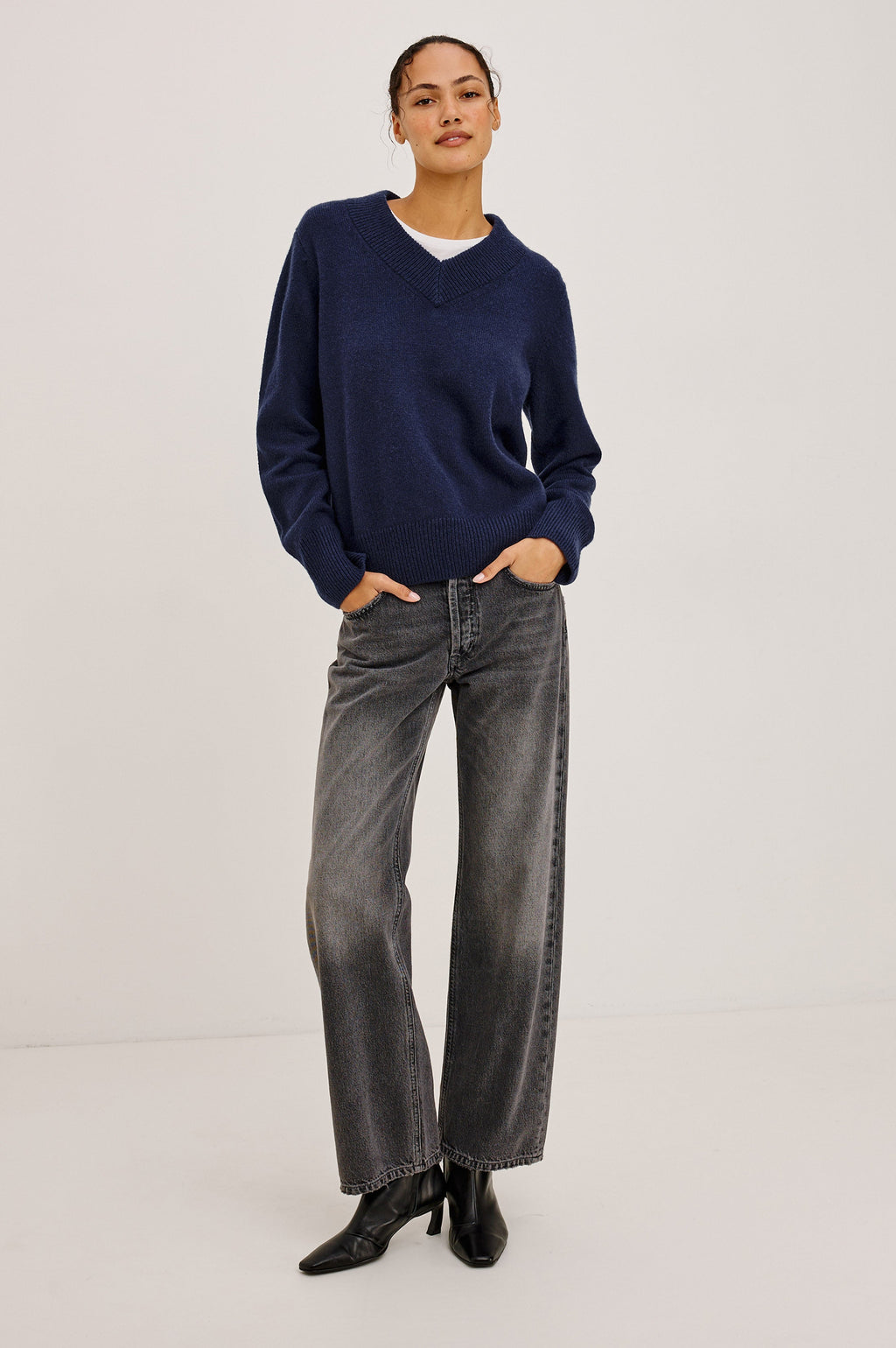 Lidya Sweater - Navy