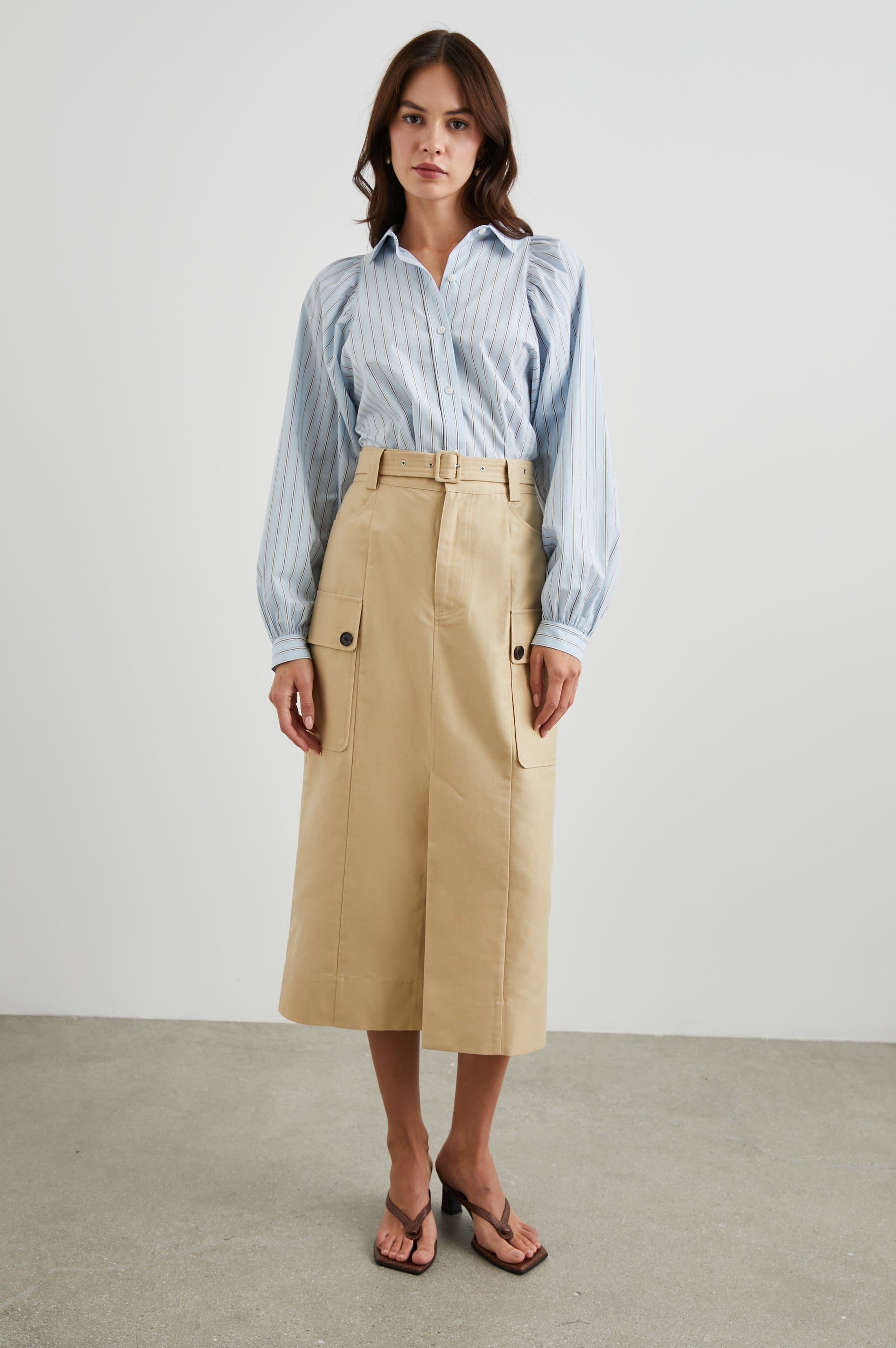 Livy Shirt - Hampton Stripe