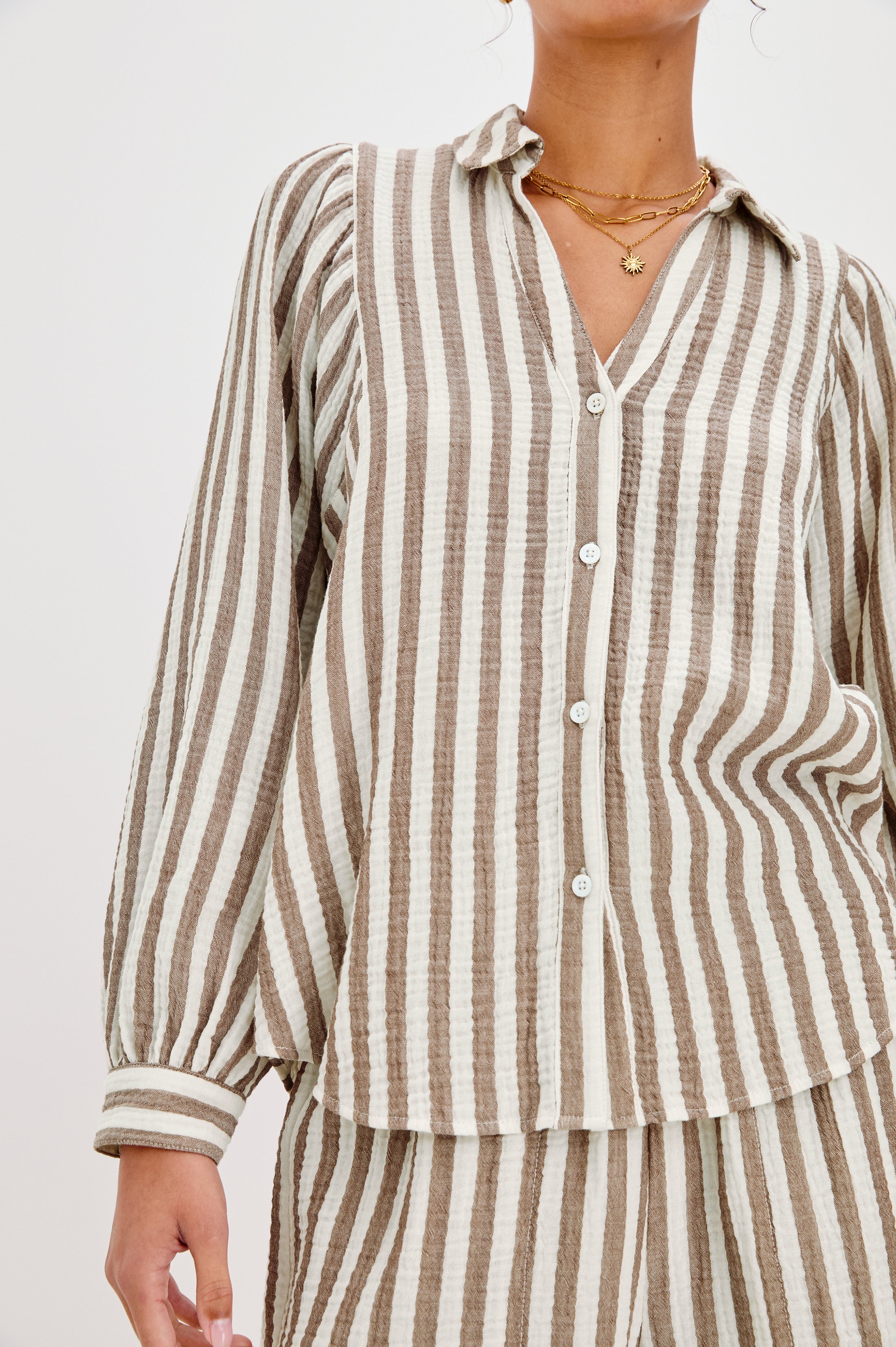 Lo Shirt - Milos Stripe