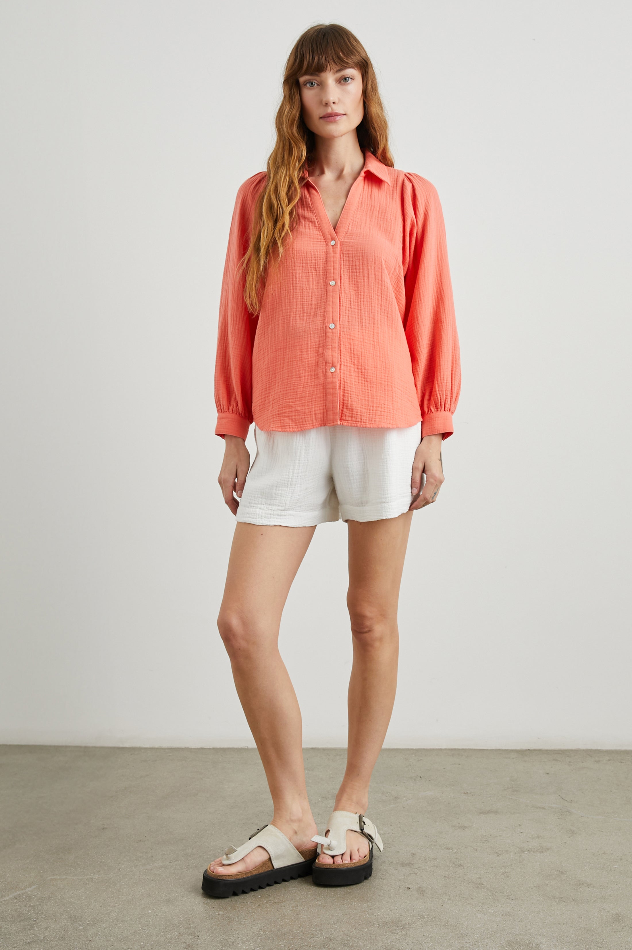 Lo Shirt - Papaya