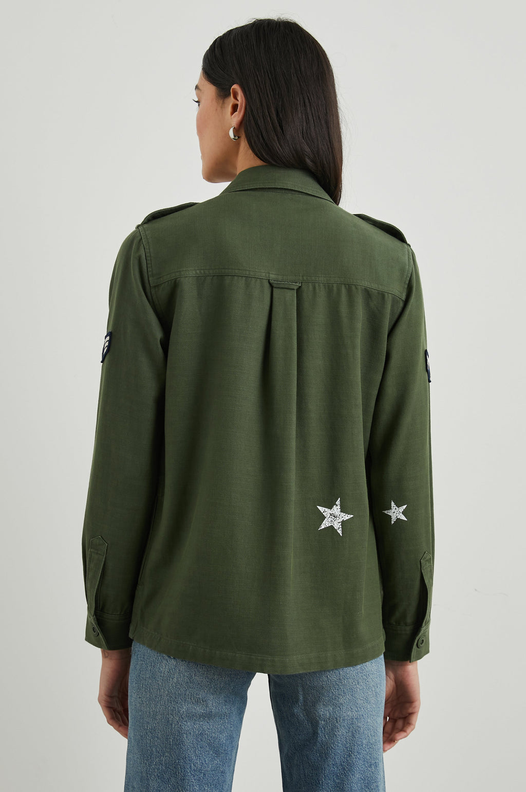 Loren Shirt Jacket - Military Olive