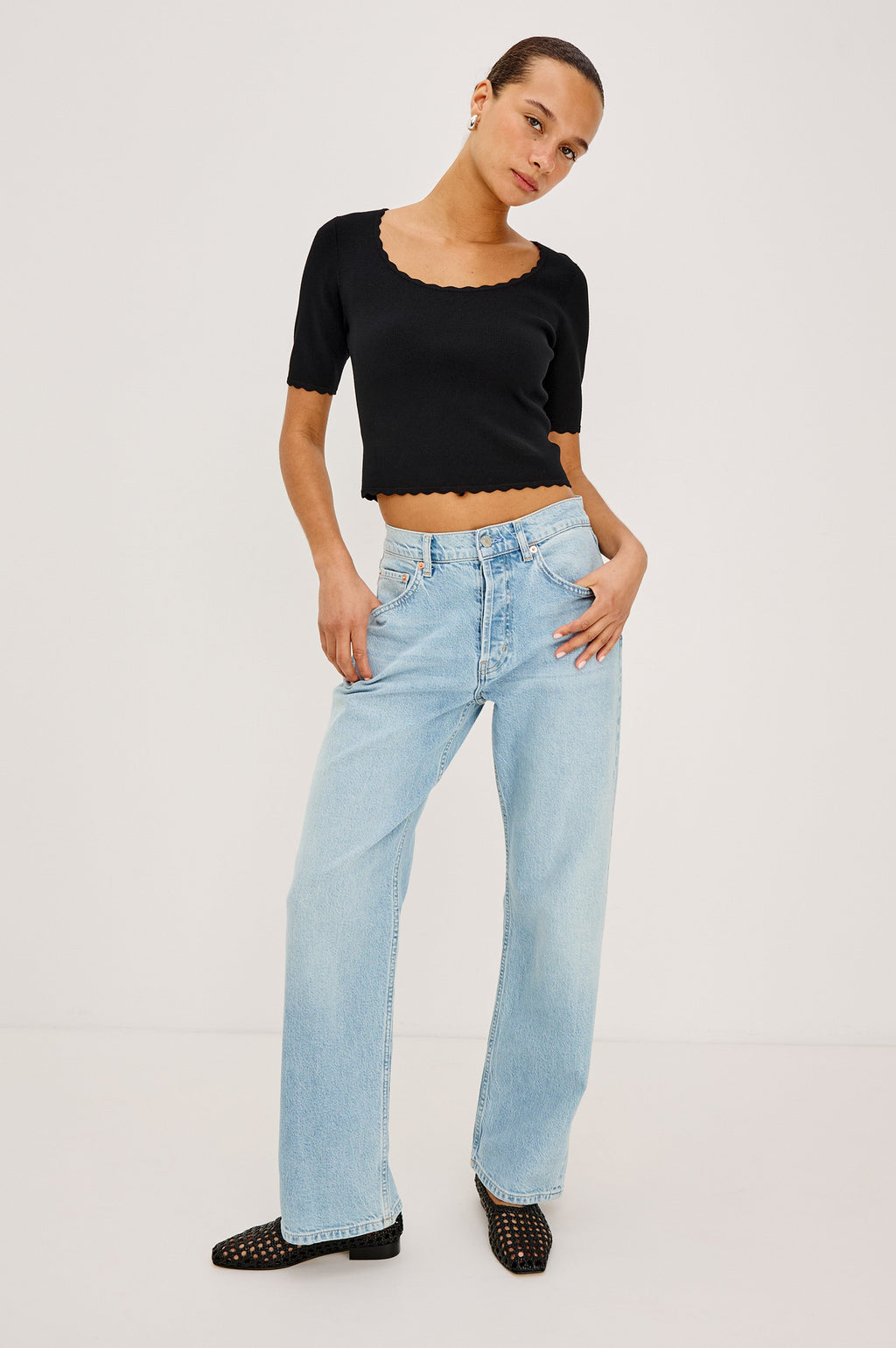Louanna Top - Black
