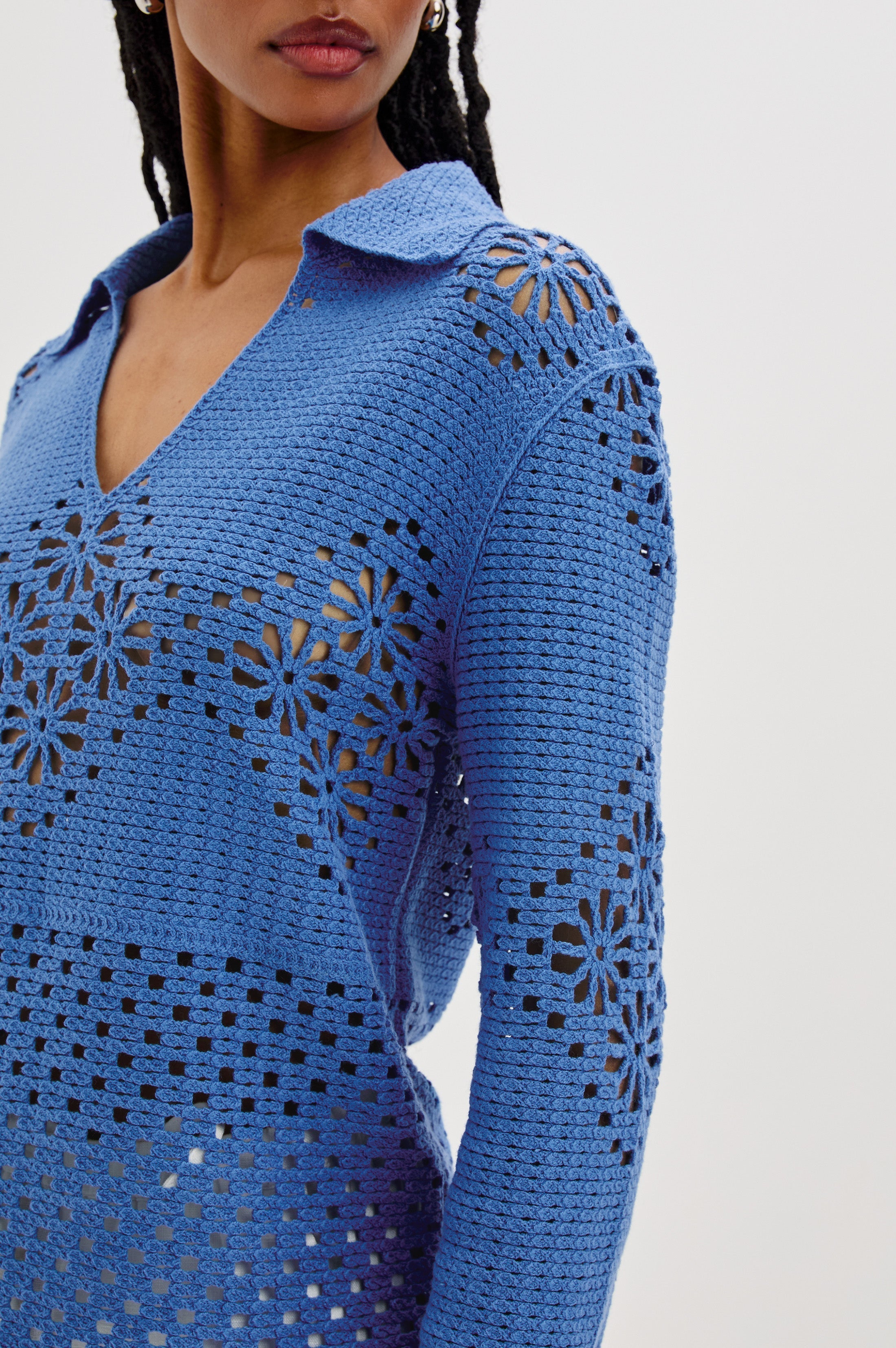 Louiza Top - French Blue