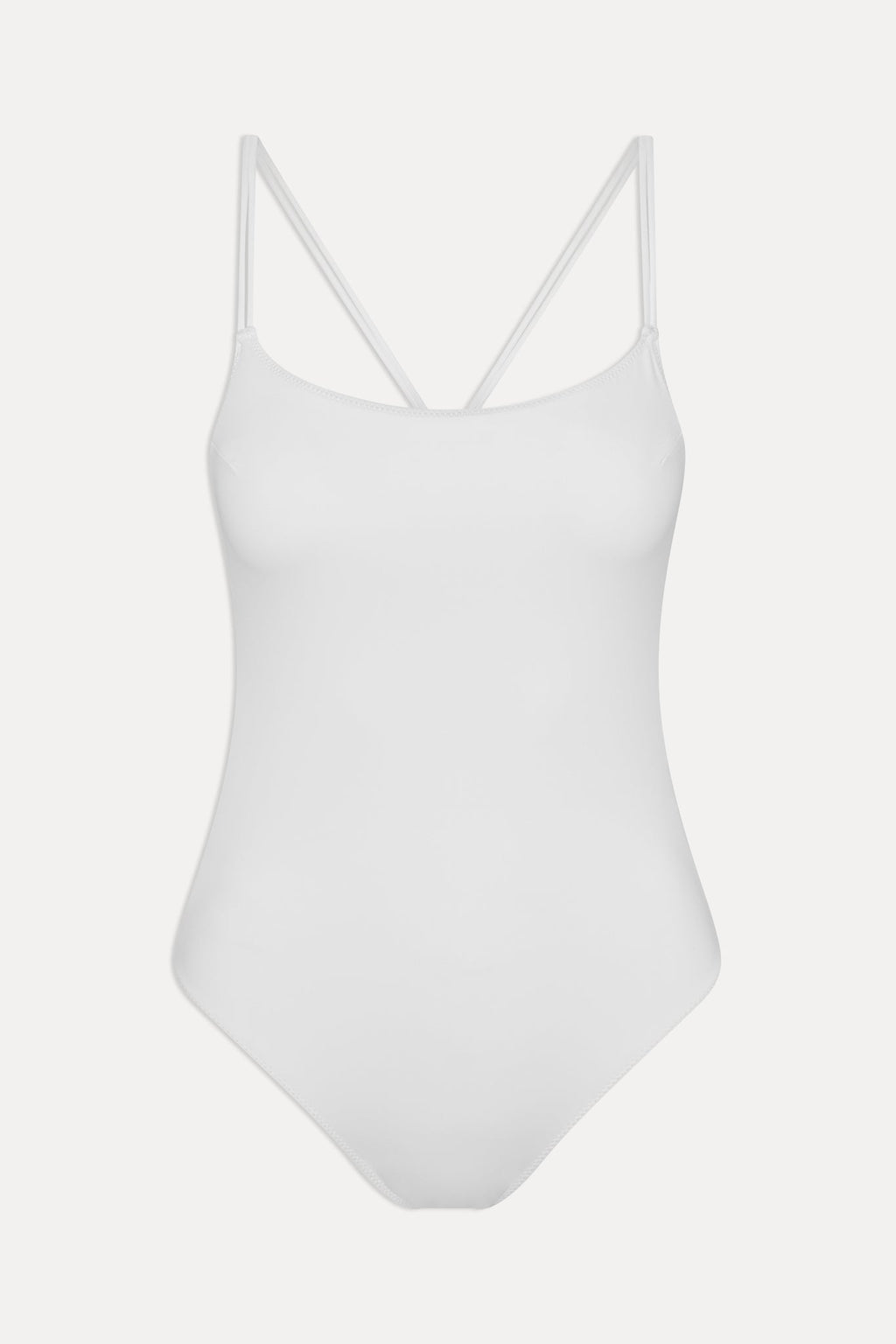 x JENNIE Lotus One Piece Swimsuit - Optic White