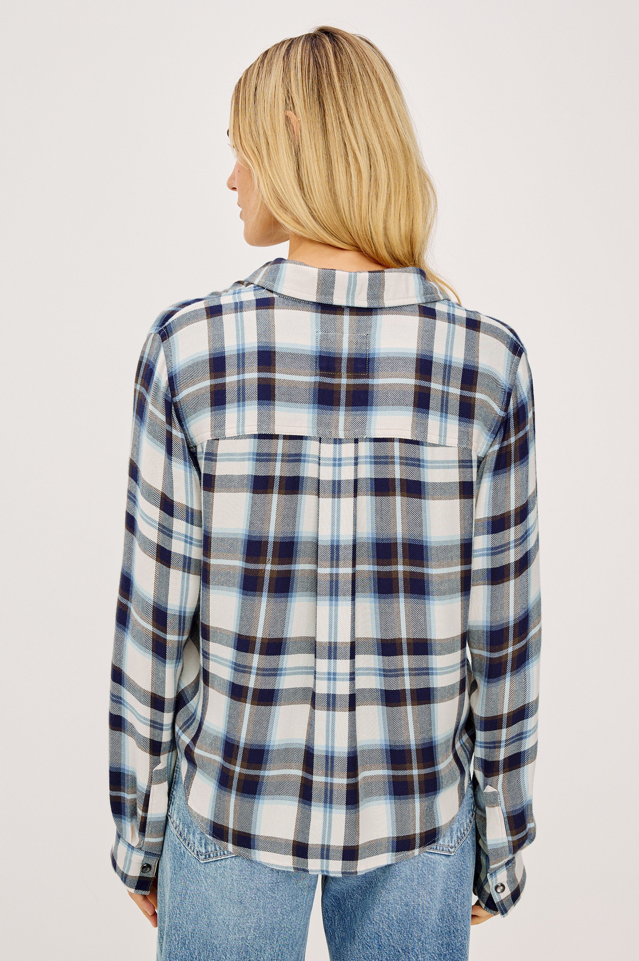 Malin Shirt - Ecru Midnight
