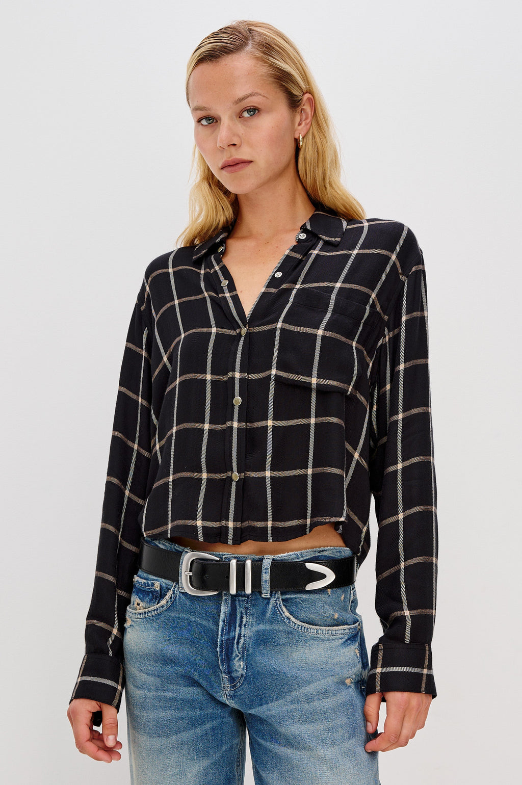 Malin Shirt - Onyx Sand Birch