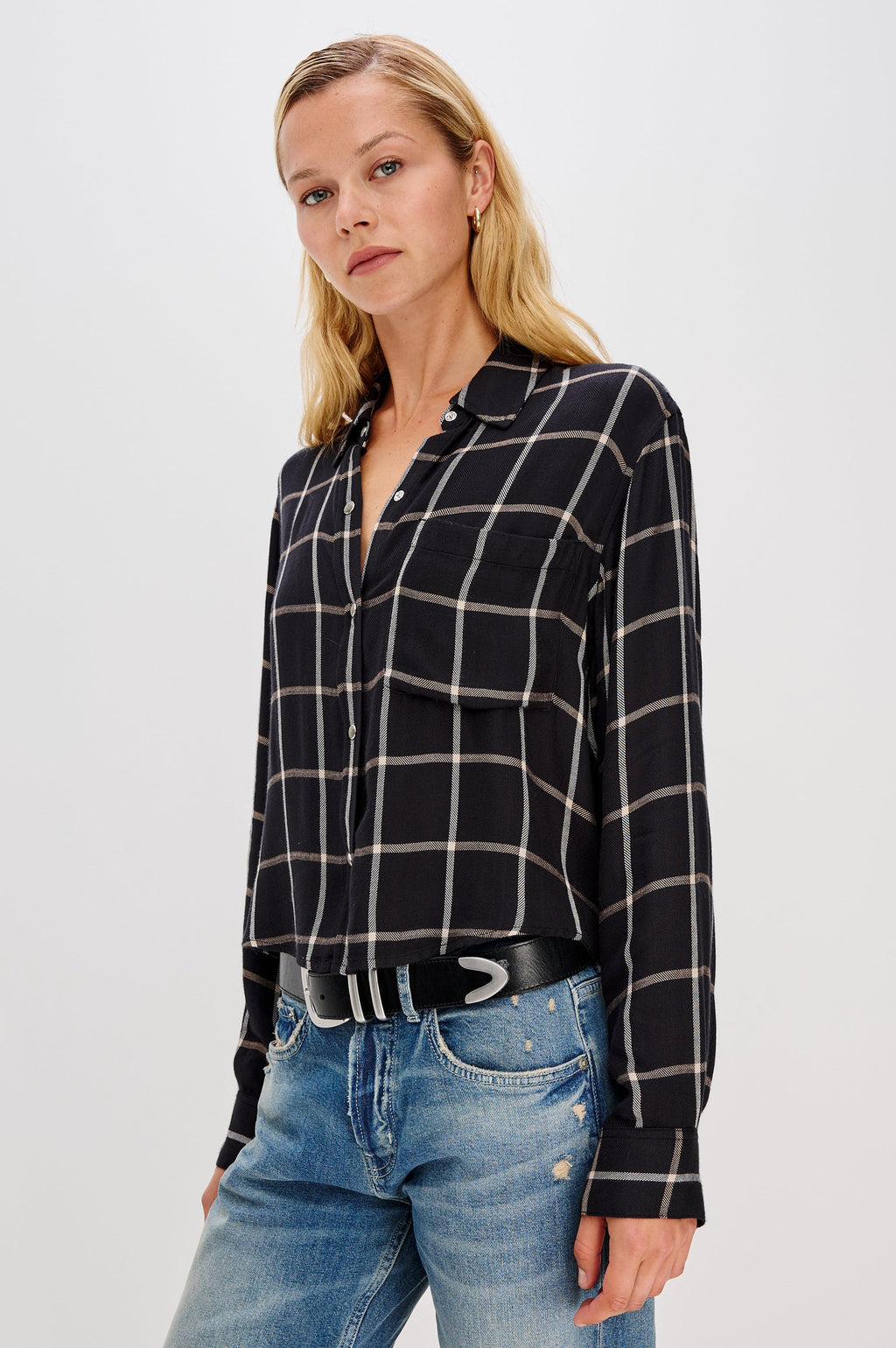 Malin Shirt - Onyx Sand Birch