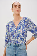 Mariah Shirt - Blue Marguerite