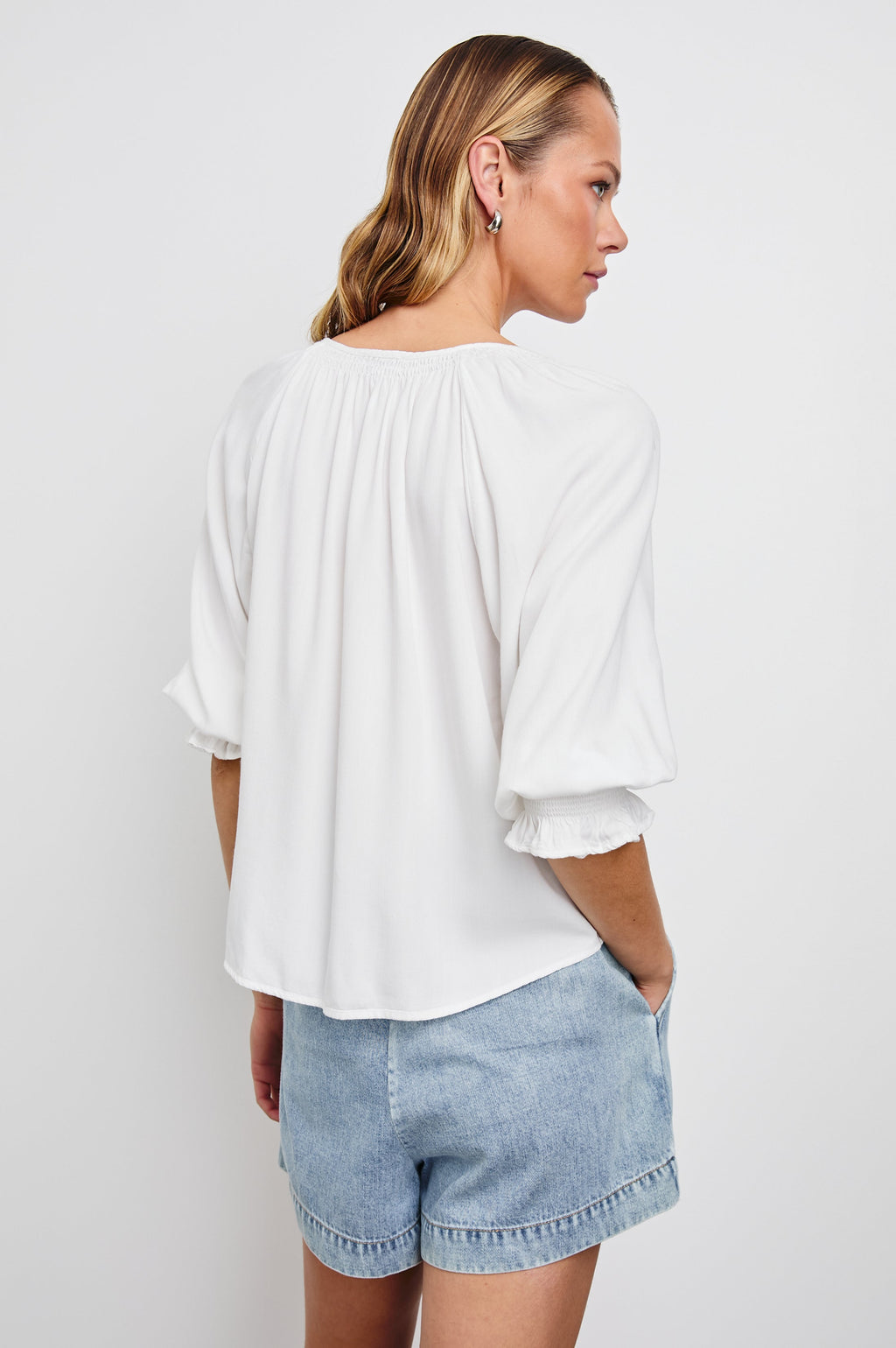 Mariah Shirt - Pearl