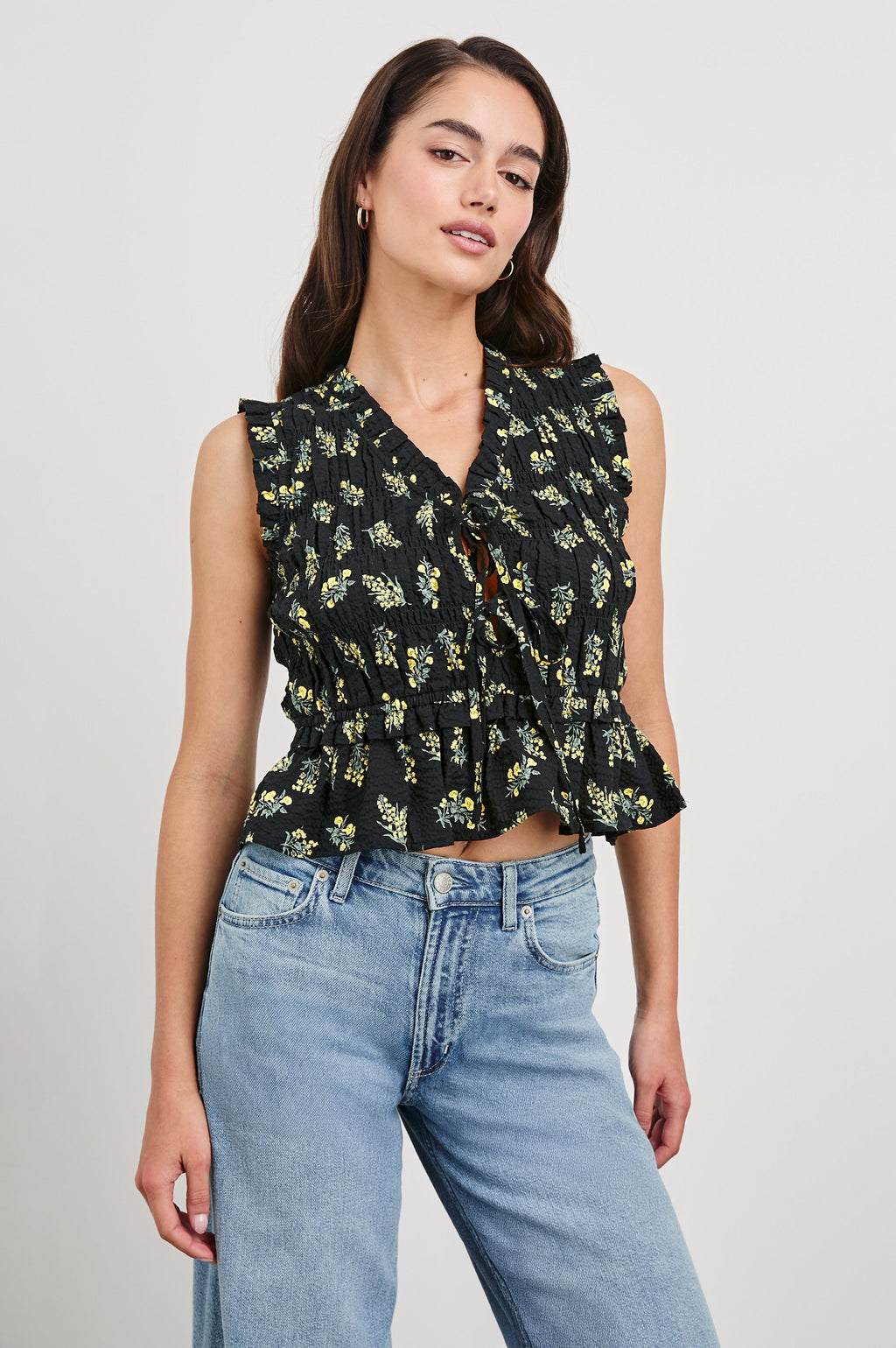 Martine Top - Dark Amaryllis