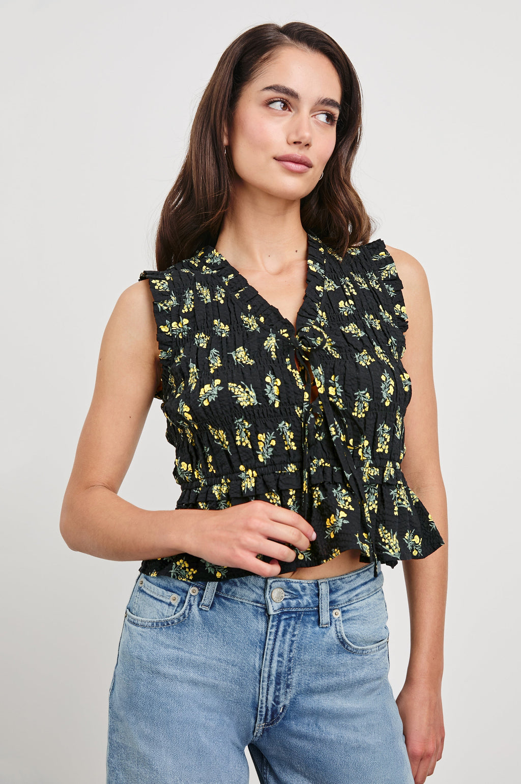 Martine Top - Dark Amaryllis