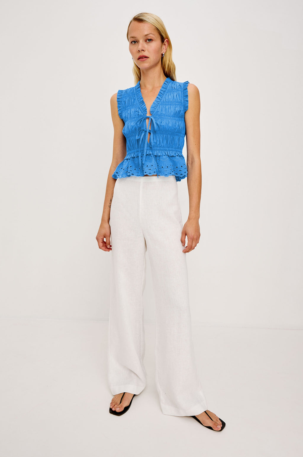 Martine Top - Harbor Blue