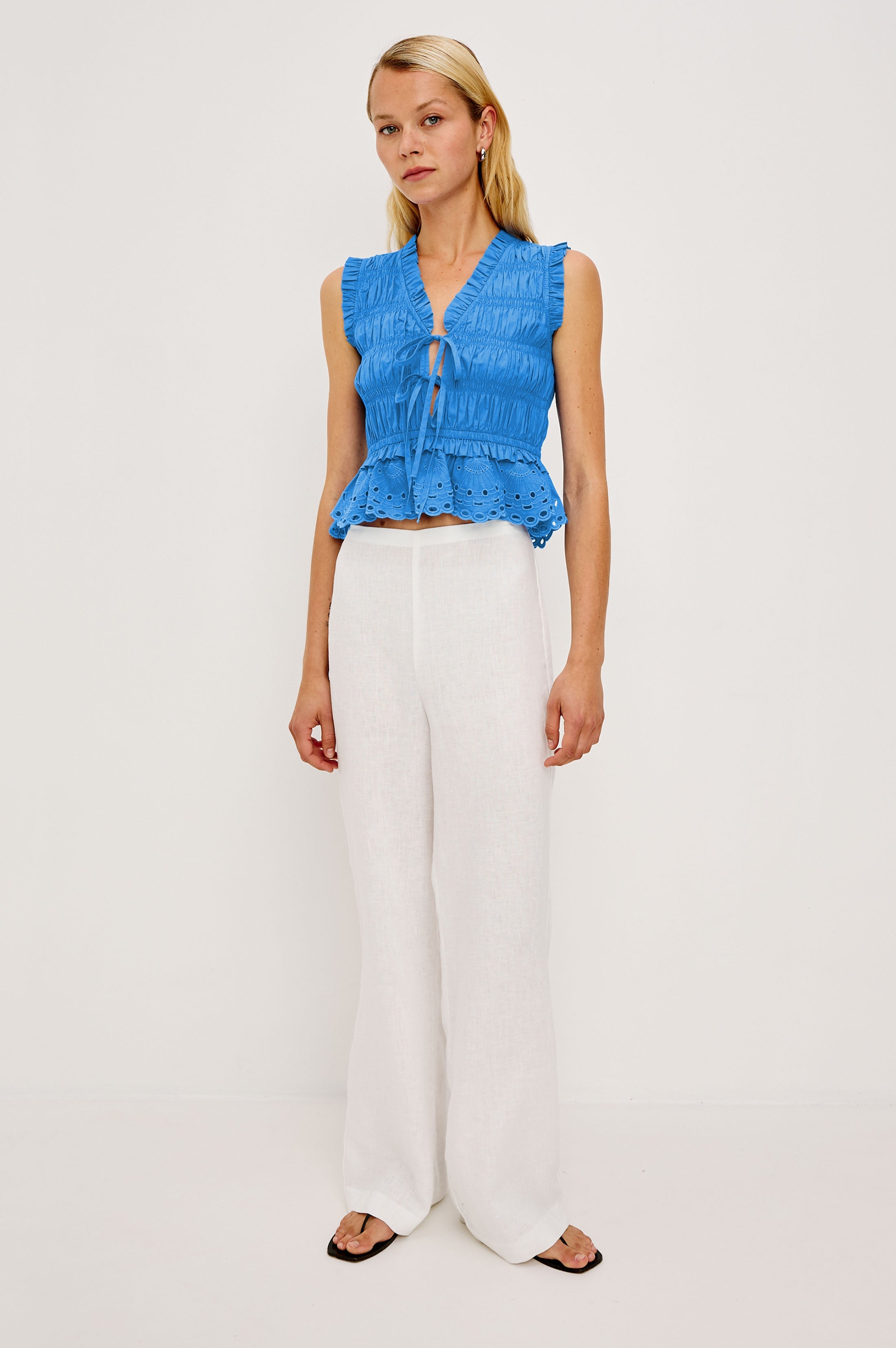 Martine Top - Harbor Blue