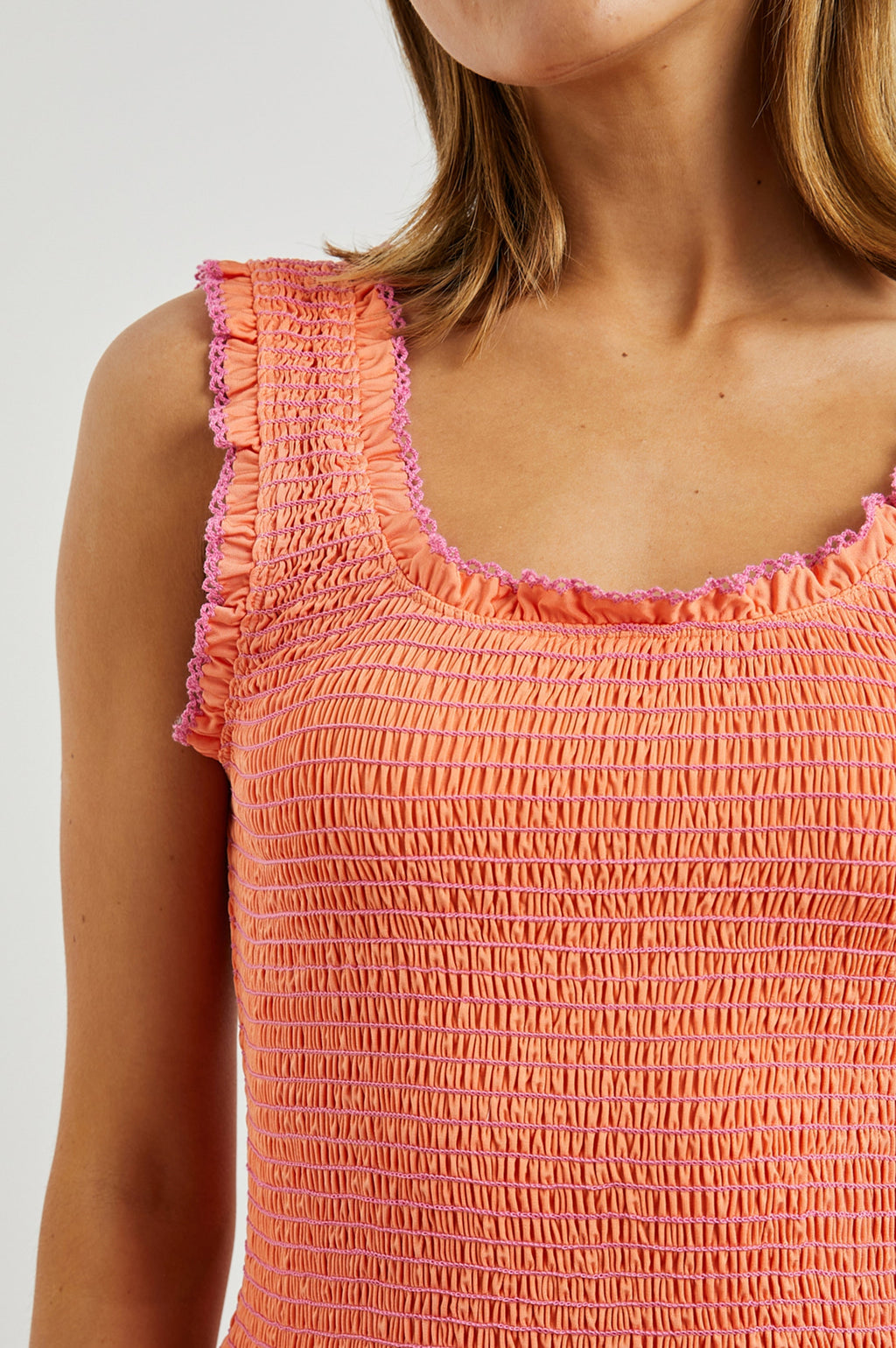 Maxine Top - Papaya