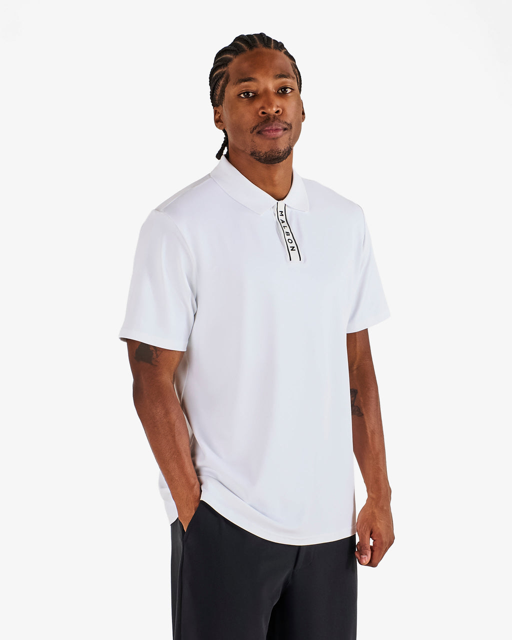 Block Placket Polo