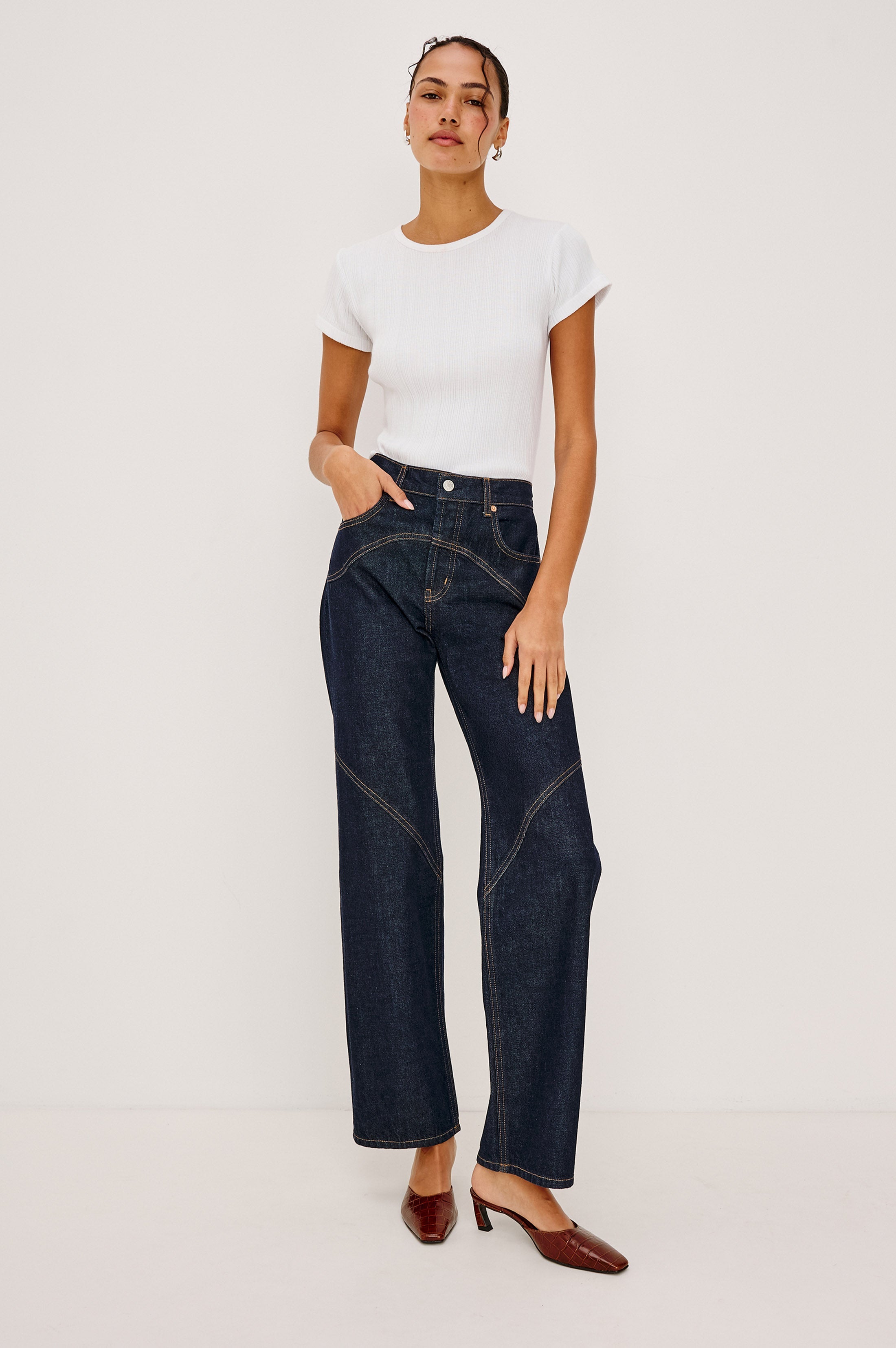 Mickey Top - White