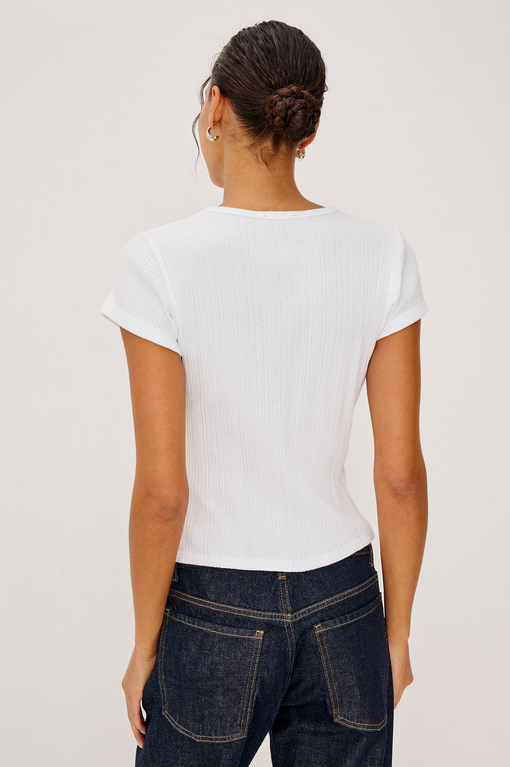 Mickey Top - White