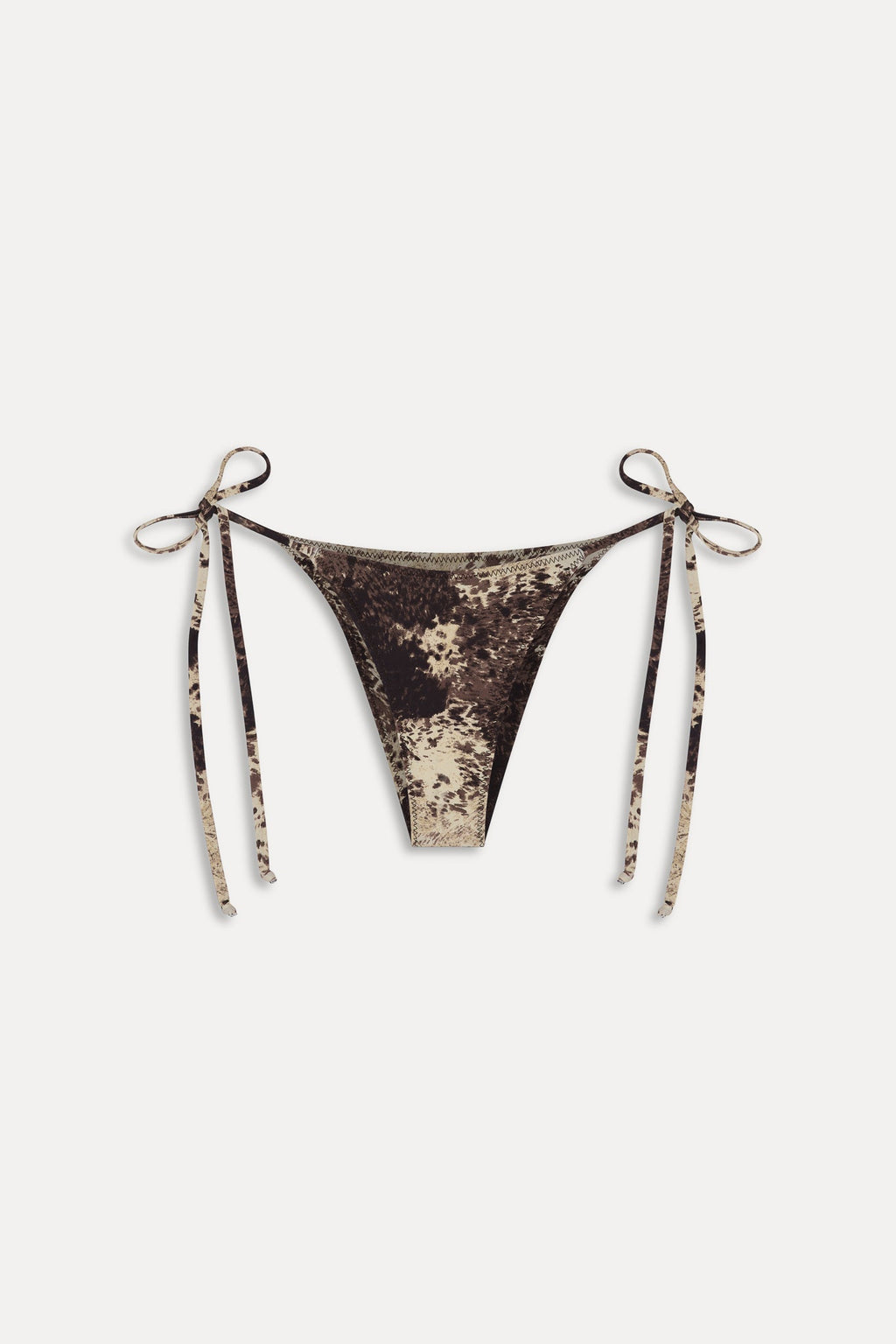 Mackenzie Reversible String Bikini Bottom - Saddle Up