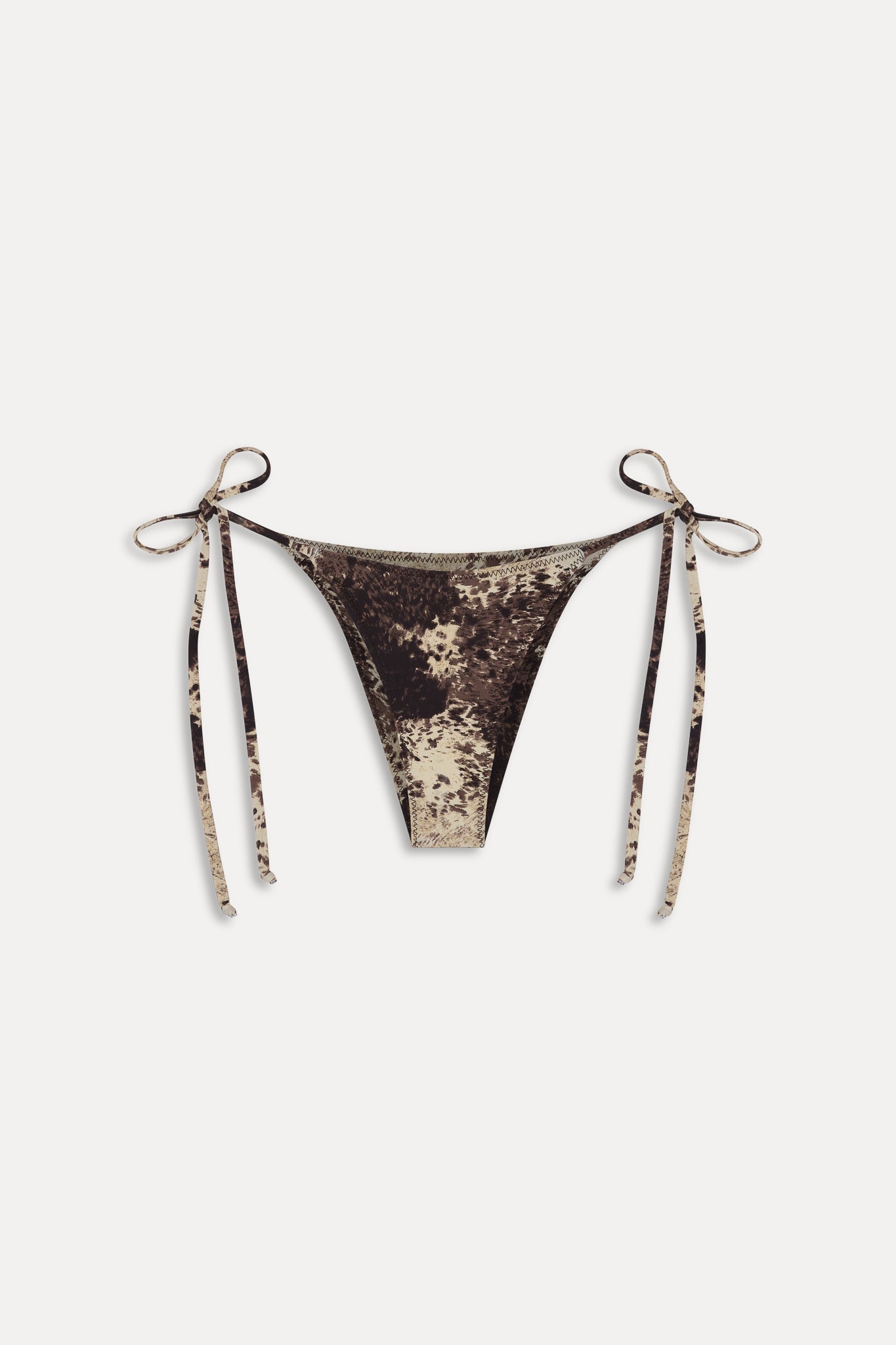 Mackenzie Reversible String Bikini Bottom - Saddle Up
