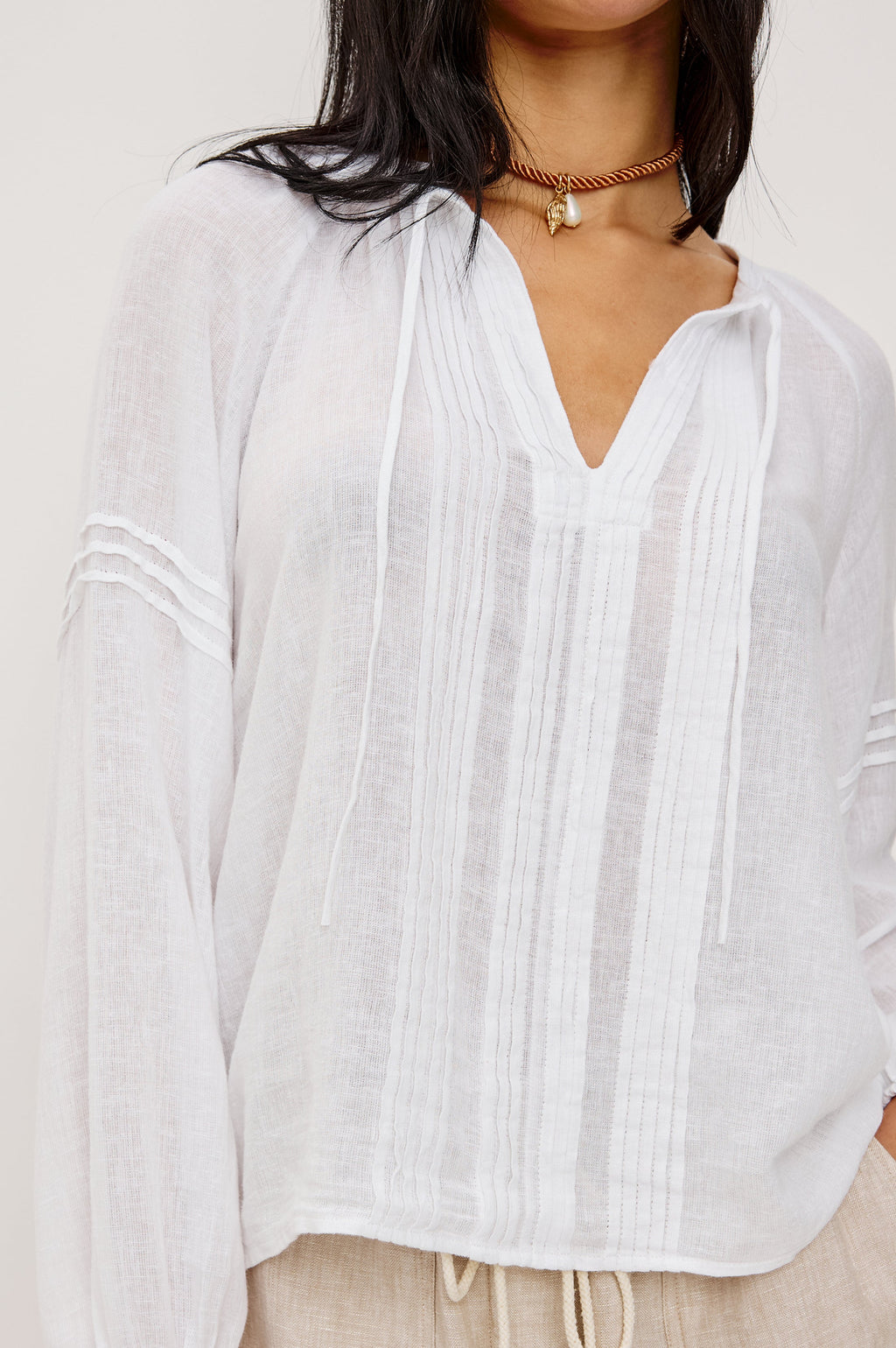 Naples Top - White