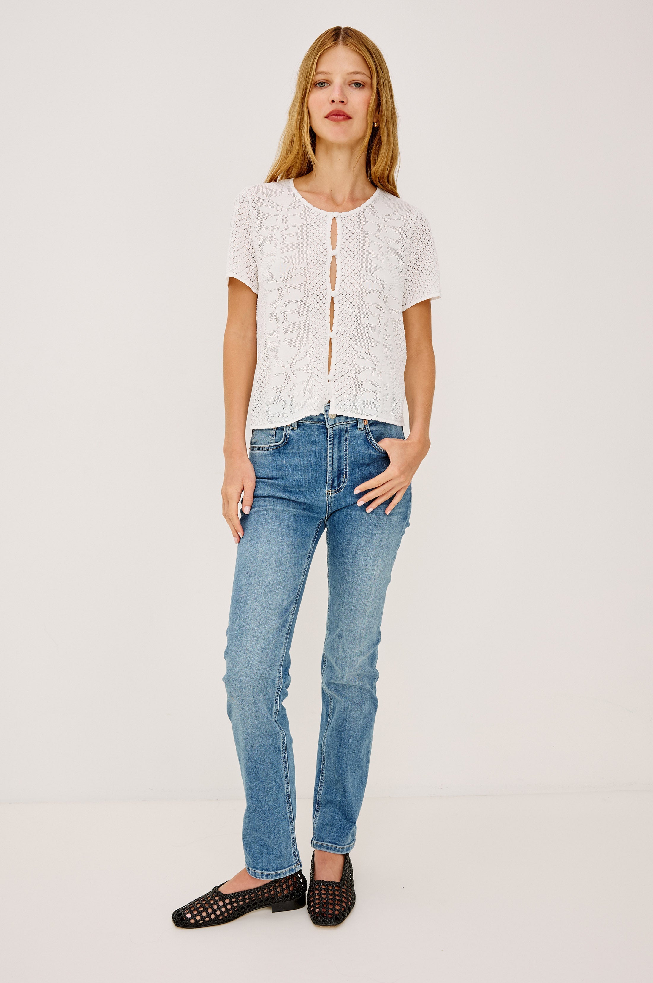 Nina Top - Ivory