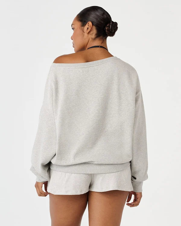 Off Shoulder Sweatshirt