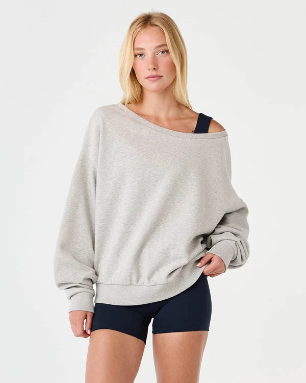 Off Shoulder Sweatshirt