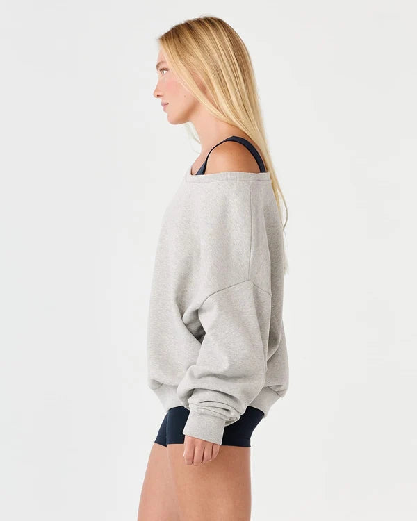 Off Shoulder Sweatshirt